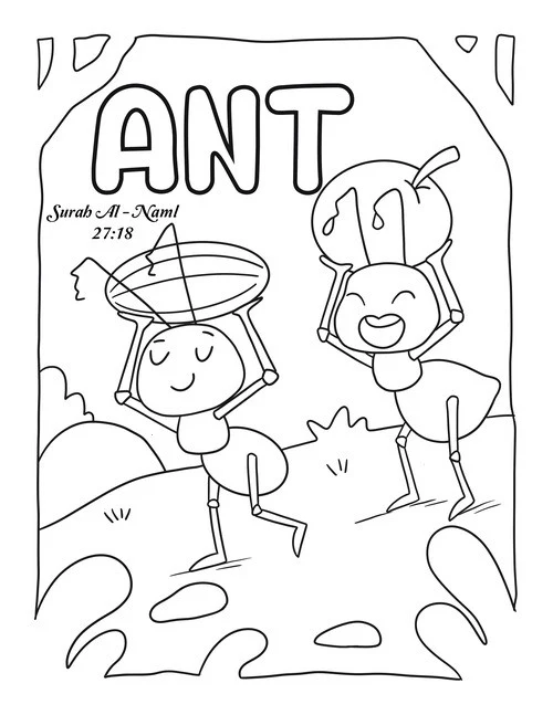 14 Animals in the Quran: Activity & Coloring Book - Image 2