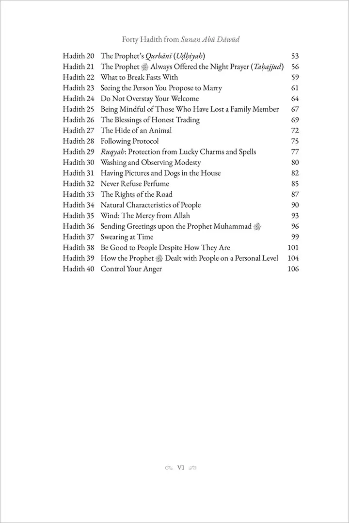 40 Hadith From Sunan Abu Dawud - Image 3