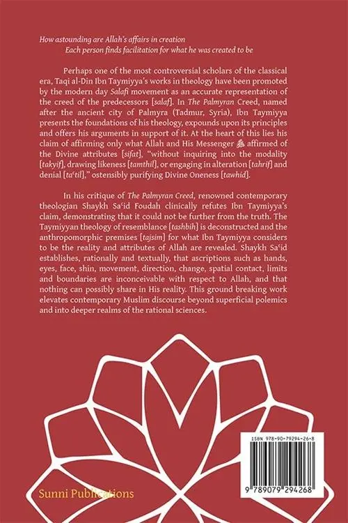A Critique of the Palmyran Creed: Deconstructing Ibn Taymiyya's Theology of Resemblance - Image 2