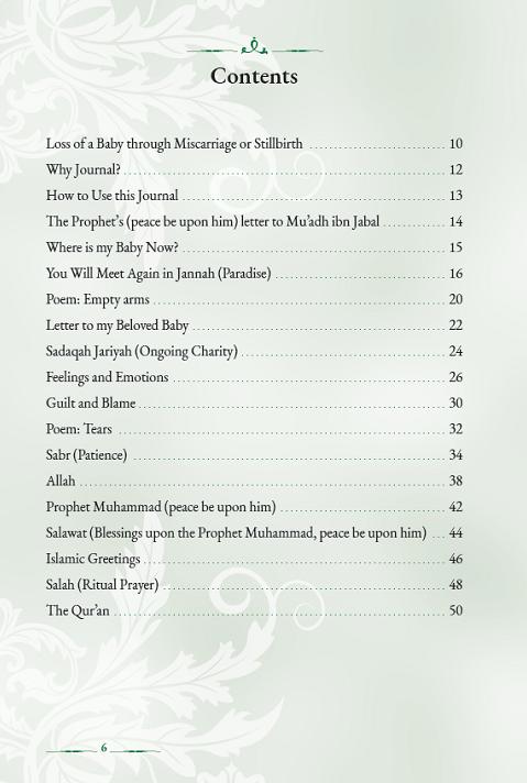 A Muslim Parent’s Guided Journal for Miscarriage and Stillbirth - Image 3