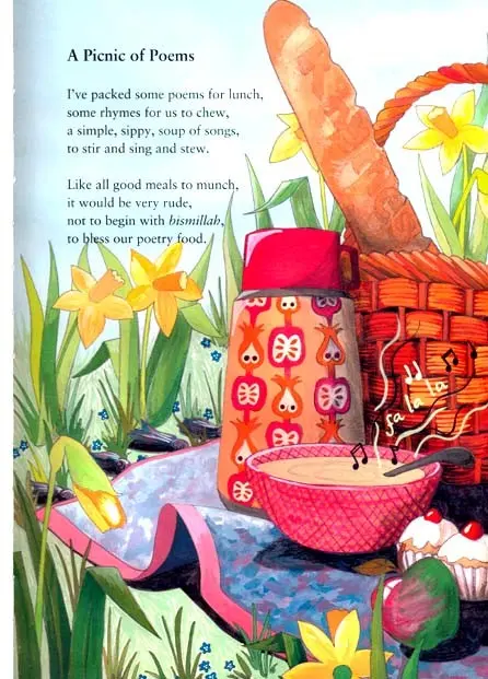 A Picnic of Poems: In Allah's Green Garden (Hardback) +CD - Image 3