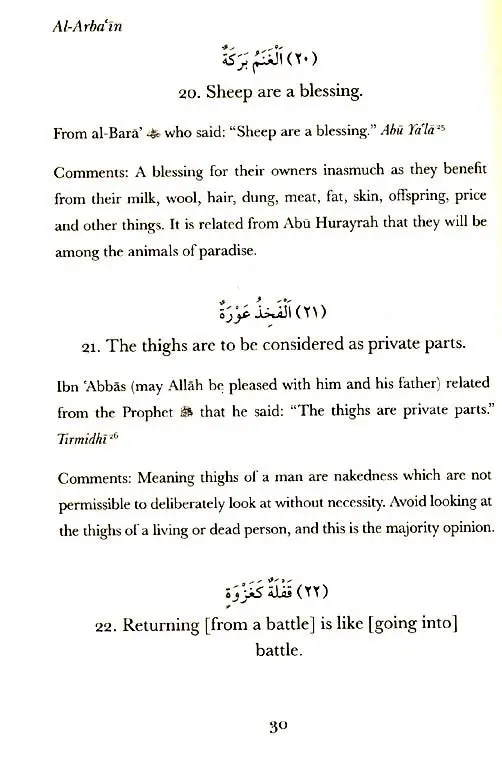 Al-Arba'in (2) of Mulla 'Ali al-Qari Speech of Allah's Messenger - Image 5