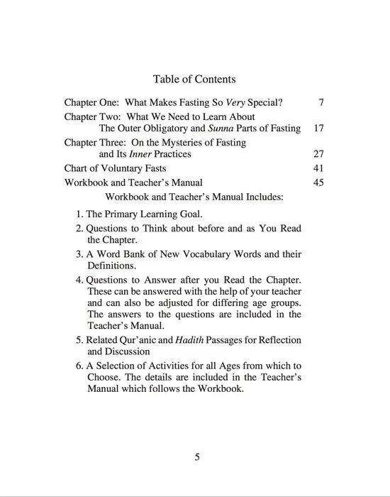 Al-Ghazali: The Mysteries of Charity & Fasting For Children - Books 5 & 6: (Incl. Workbooks & Teacher’s manual) - Image 8