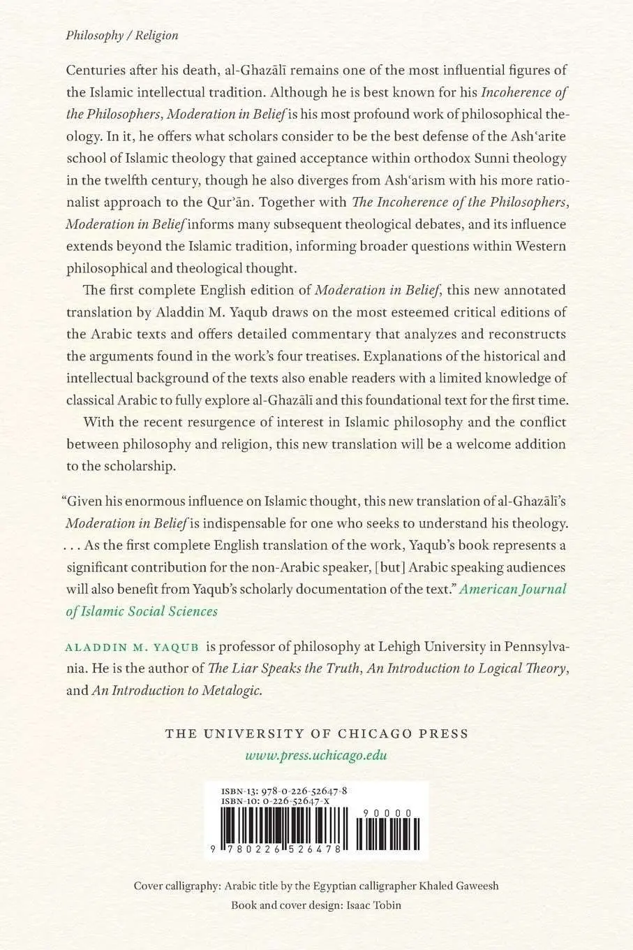 Al-Ghazali’s Moderation in Belief (Al-Iqtisad Fi Al-I'tiqad) - Image 2