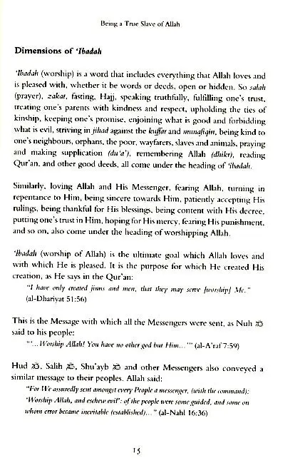 Al-Ubudiyyah: Being a True Slave of Allah - Image 6