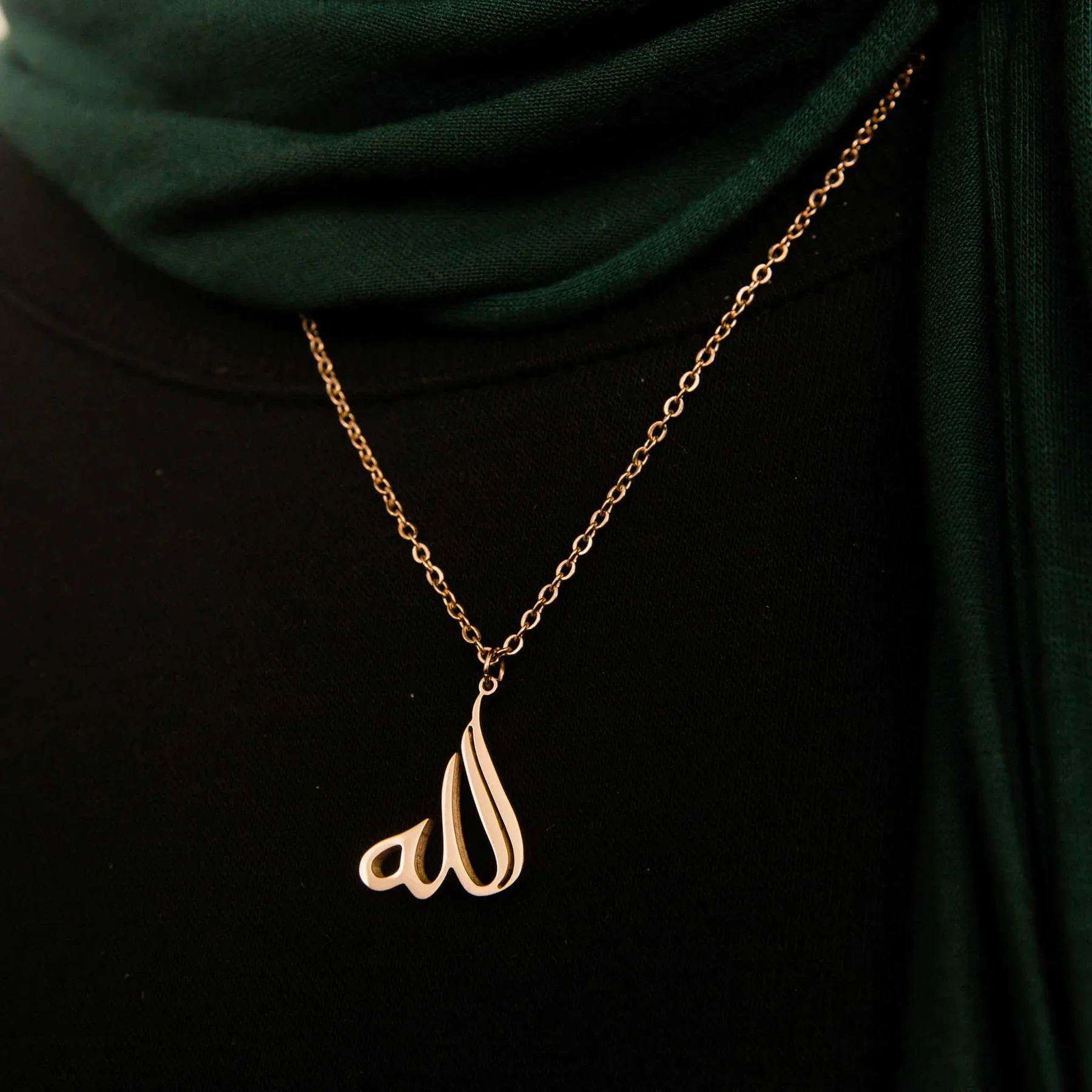 Allah | الله Calligraphy Necklace - Image 3
