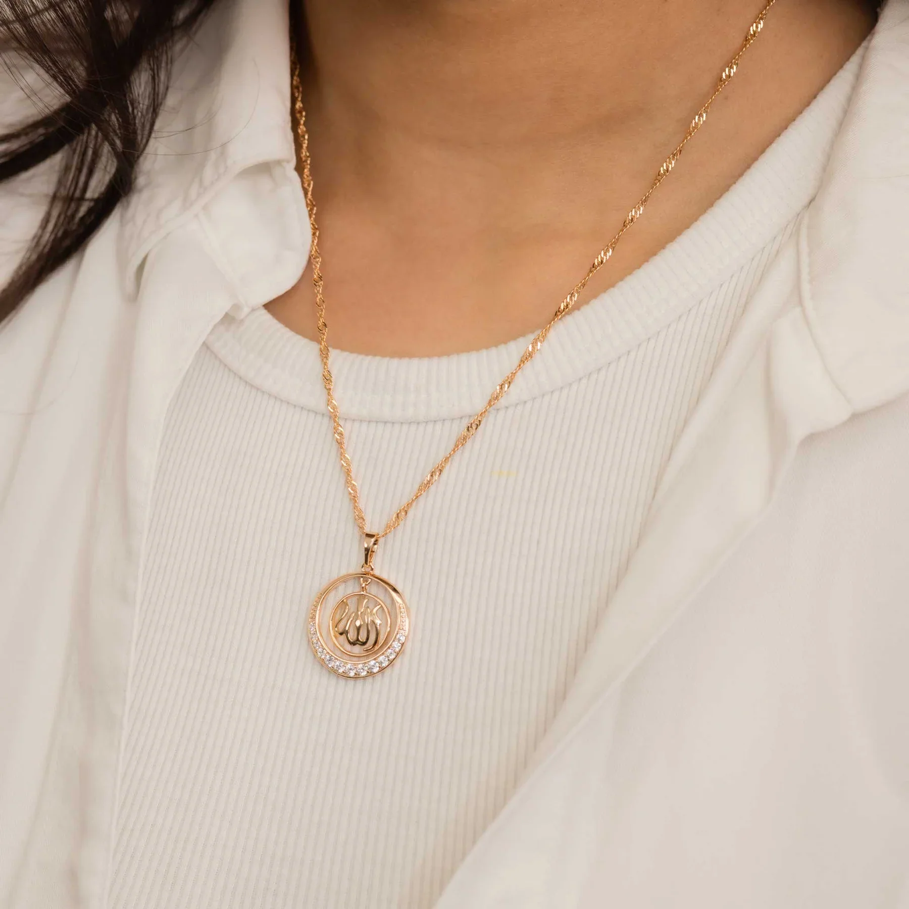 Allah Crystal Necklace - Image 3