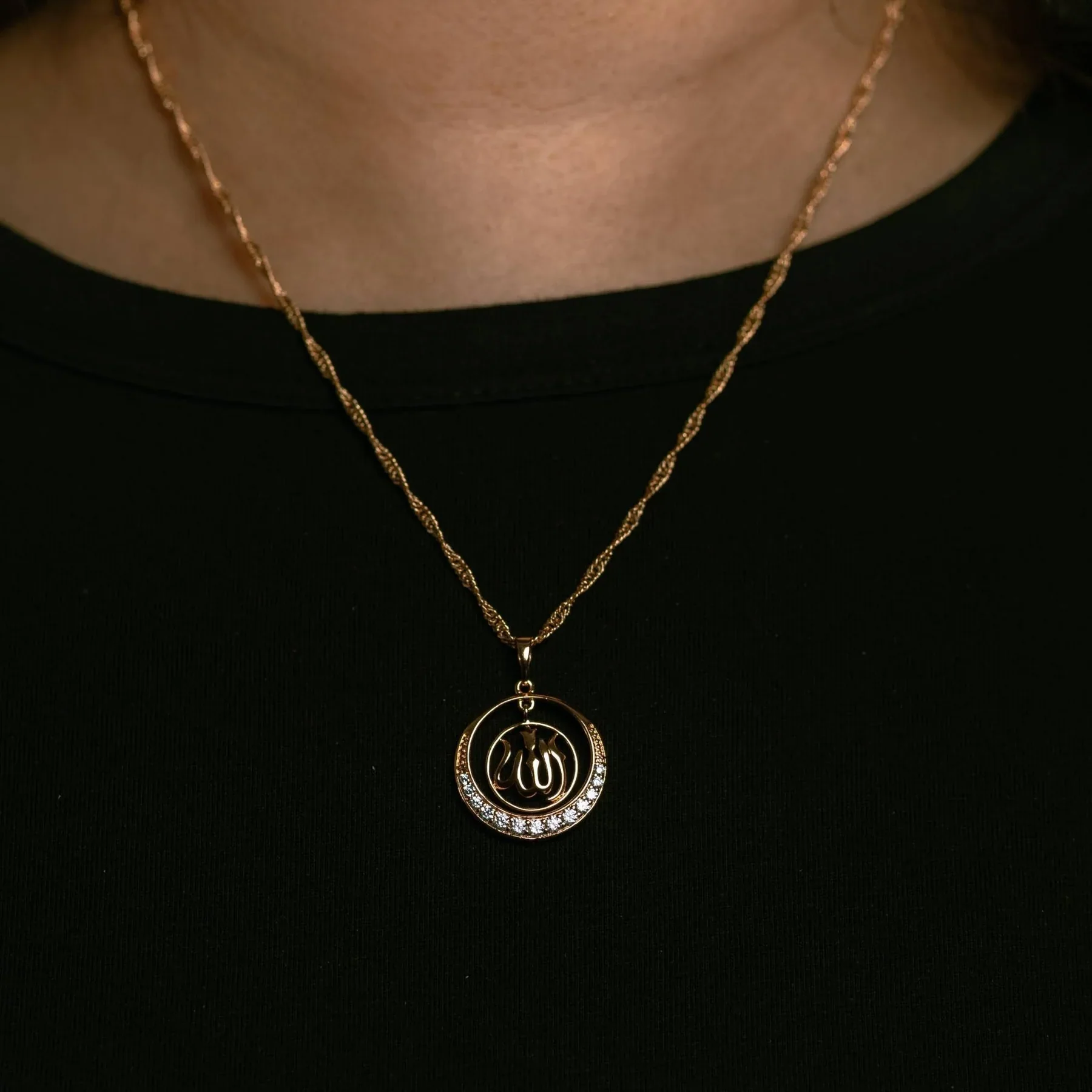 Allah Crystal Necklace - Image 4