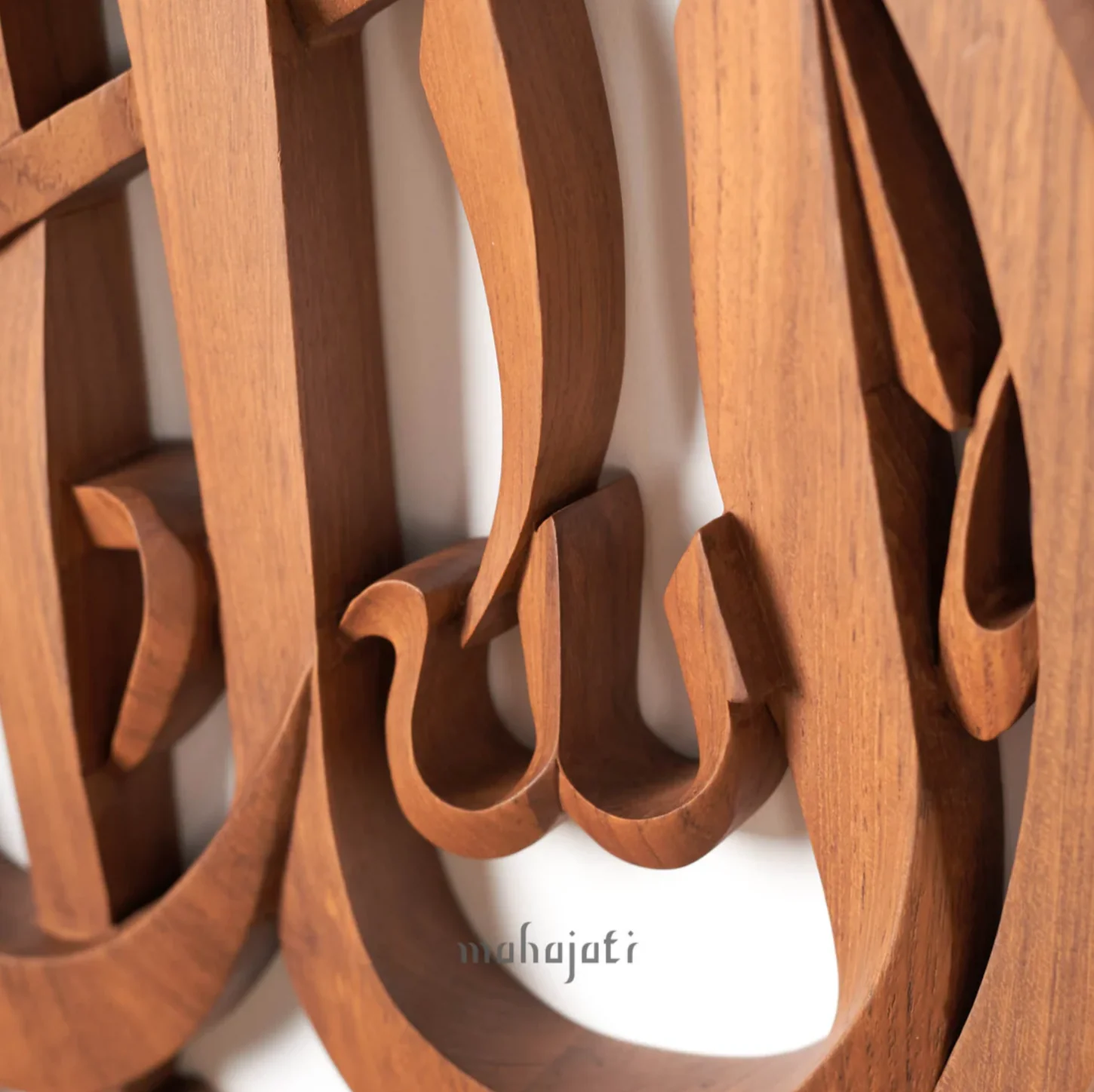 Allah SWT & Muhammad SAW - Semi 3d - 40cm (2 Piece Set) - Image 7