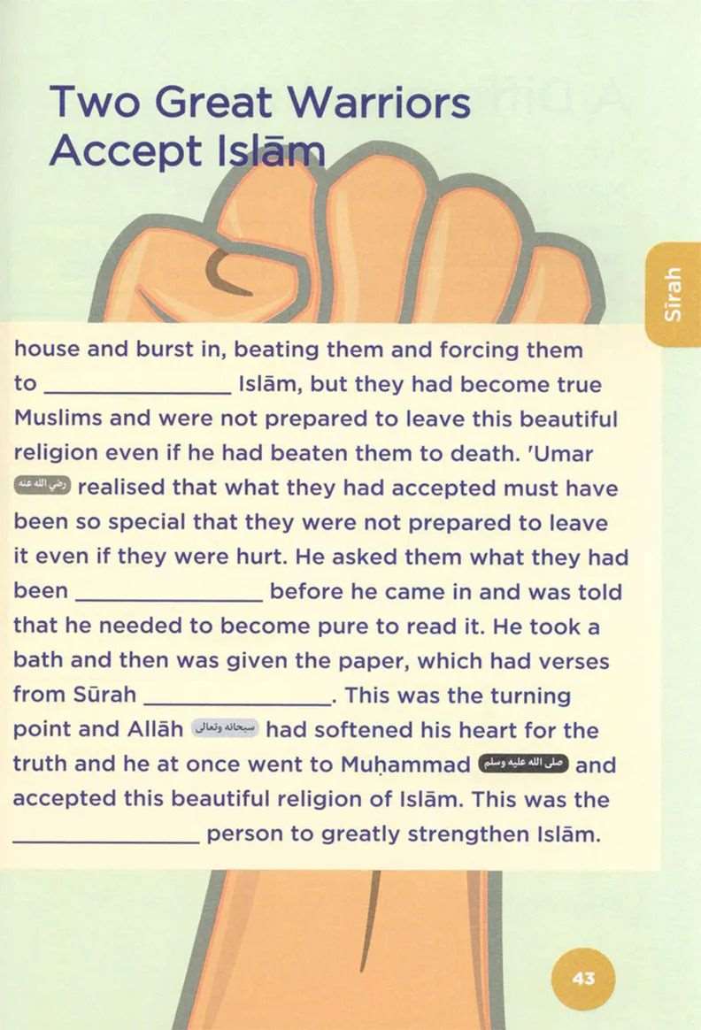 An-Nasihah Islamic Curriculum: Workbook 3 - Image 10