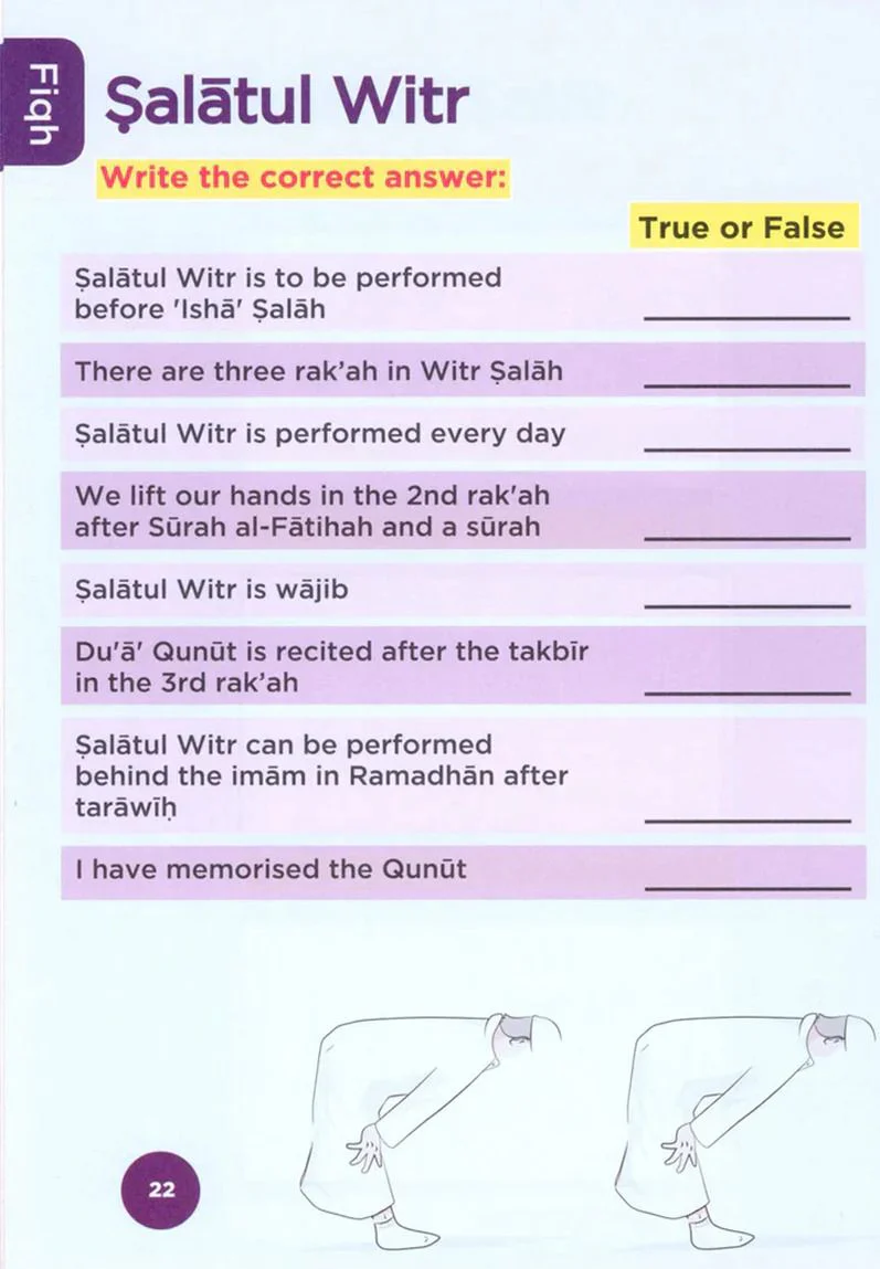 An-Nasihah Islamic Curriculum: Workbook 3 - Image 7