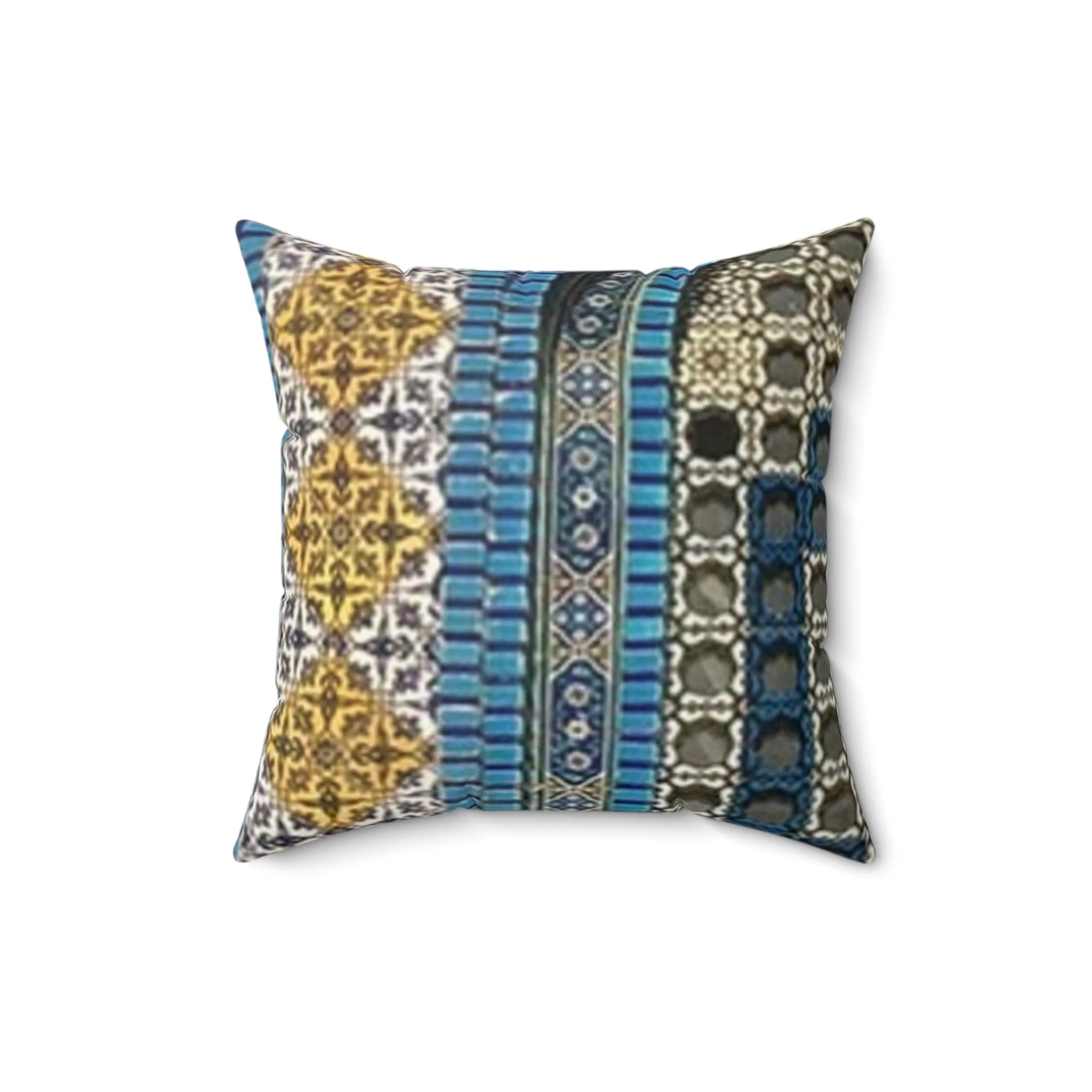 Aqsa Suede Square Pillow - Image 2