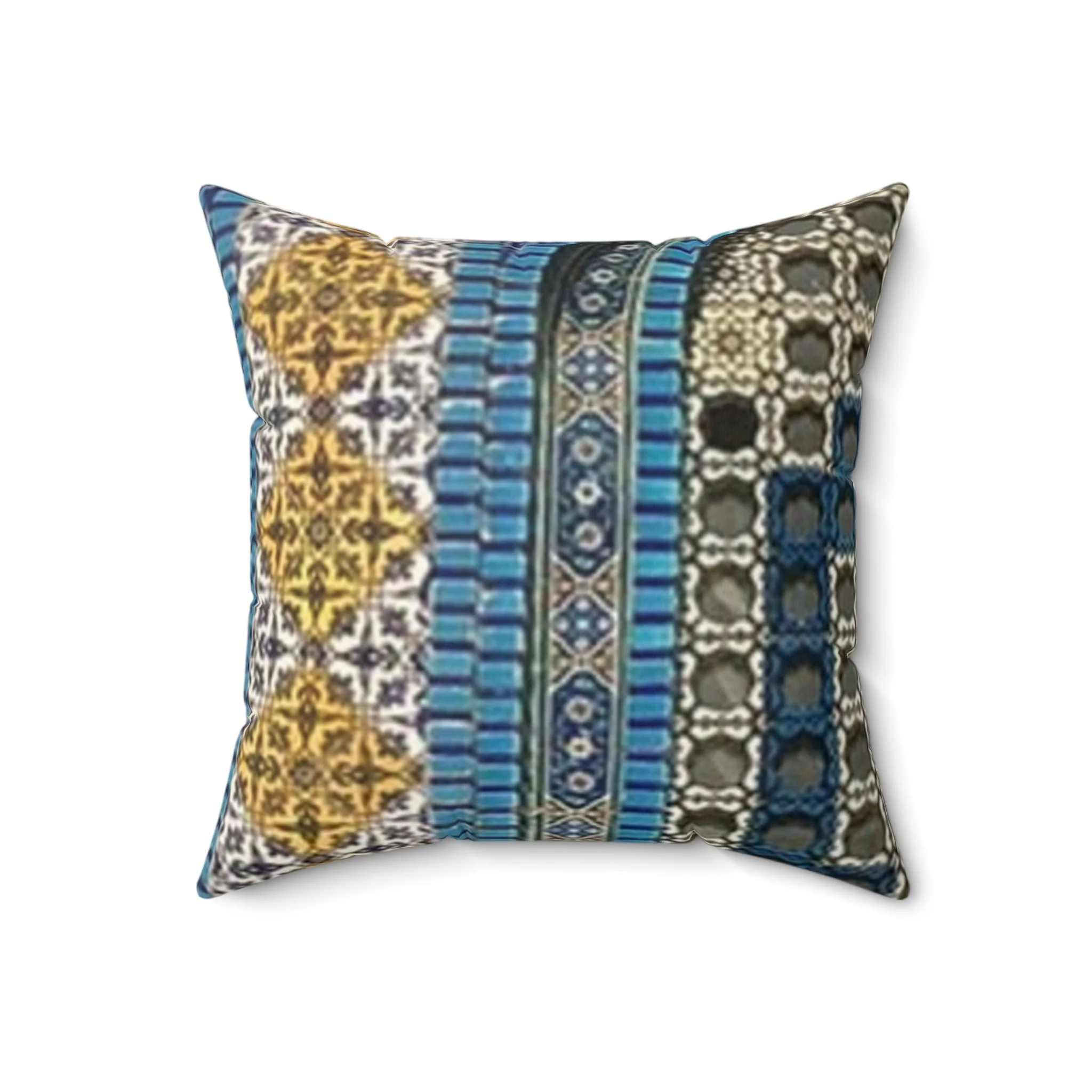 Aqsa Suede Square Pillow - Image 3