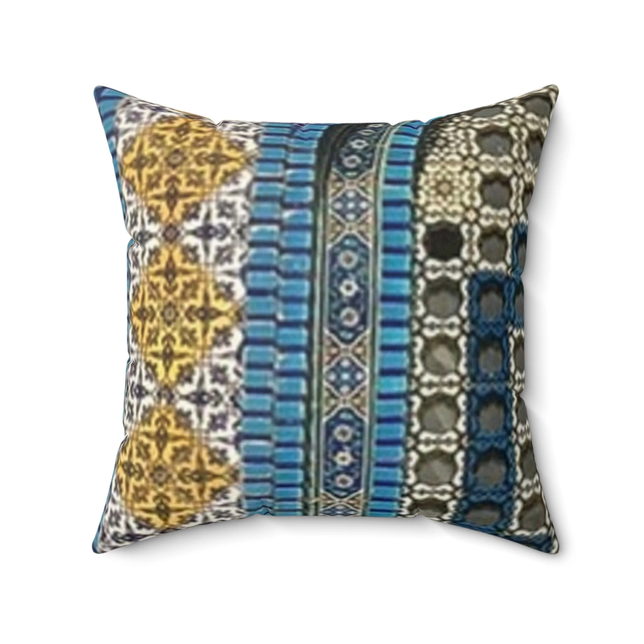 Aqsa Suede Square Pillow - Image 4
