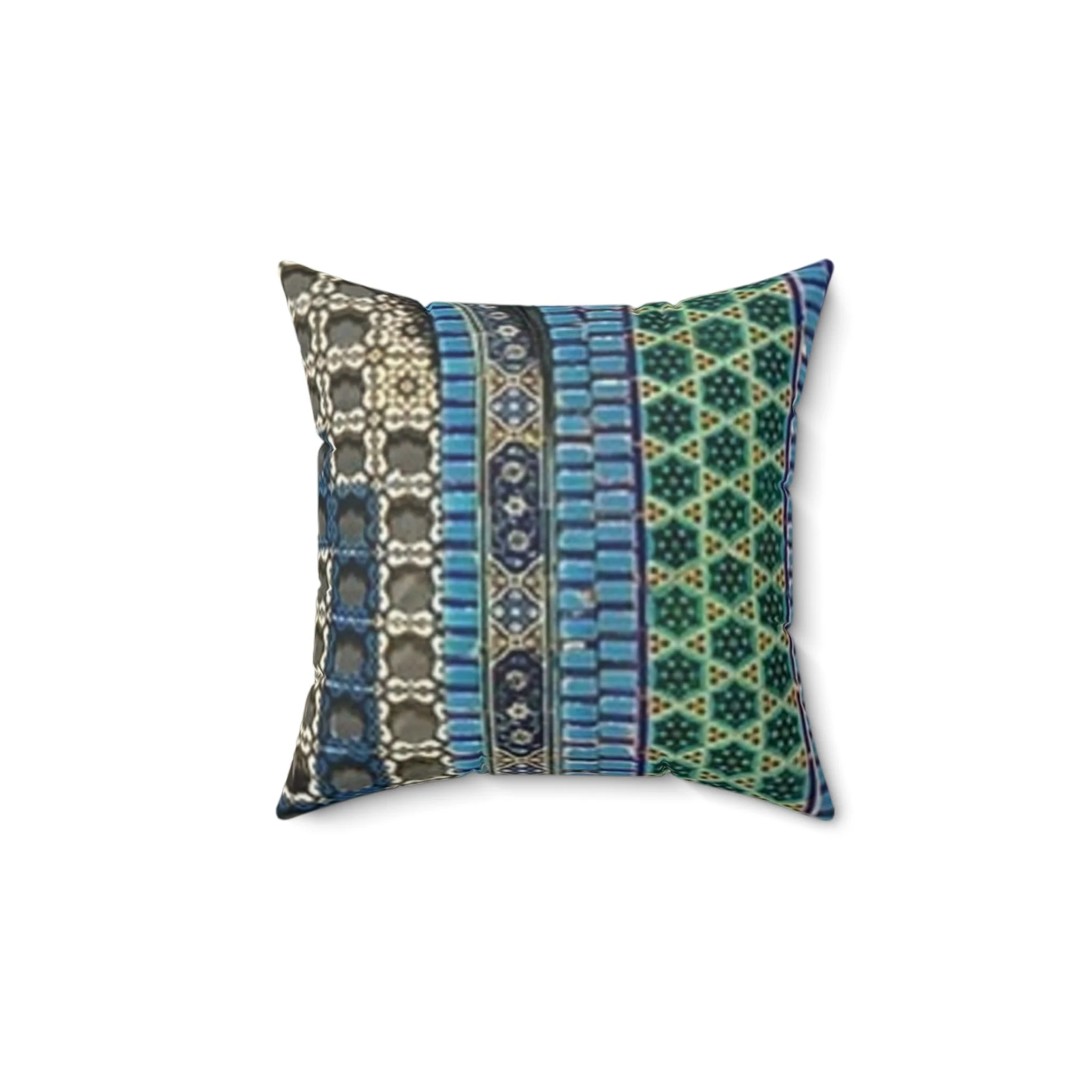 Aqsa Suede Square Pillow - Image 5