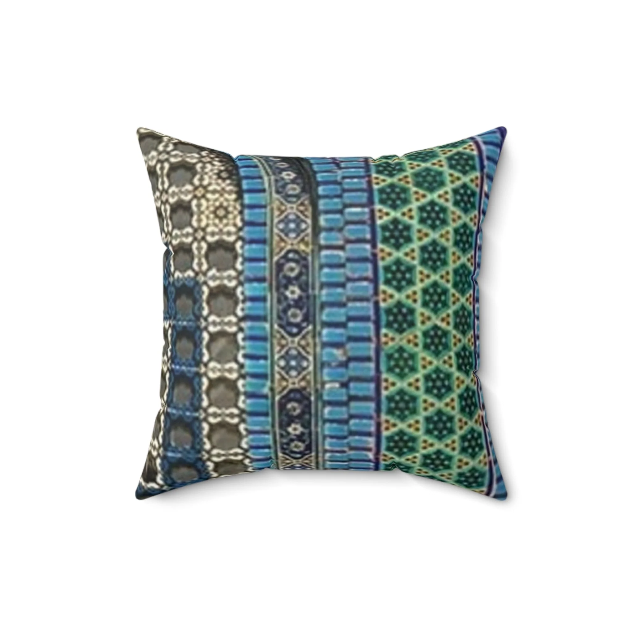 Aqsa Suede Square Pillow - Image 6