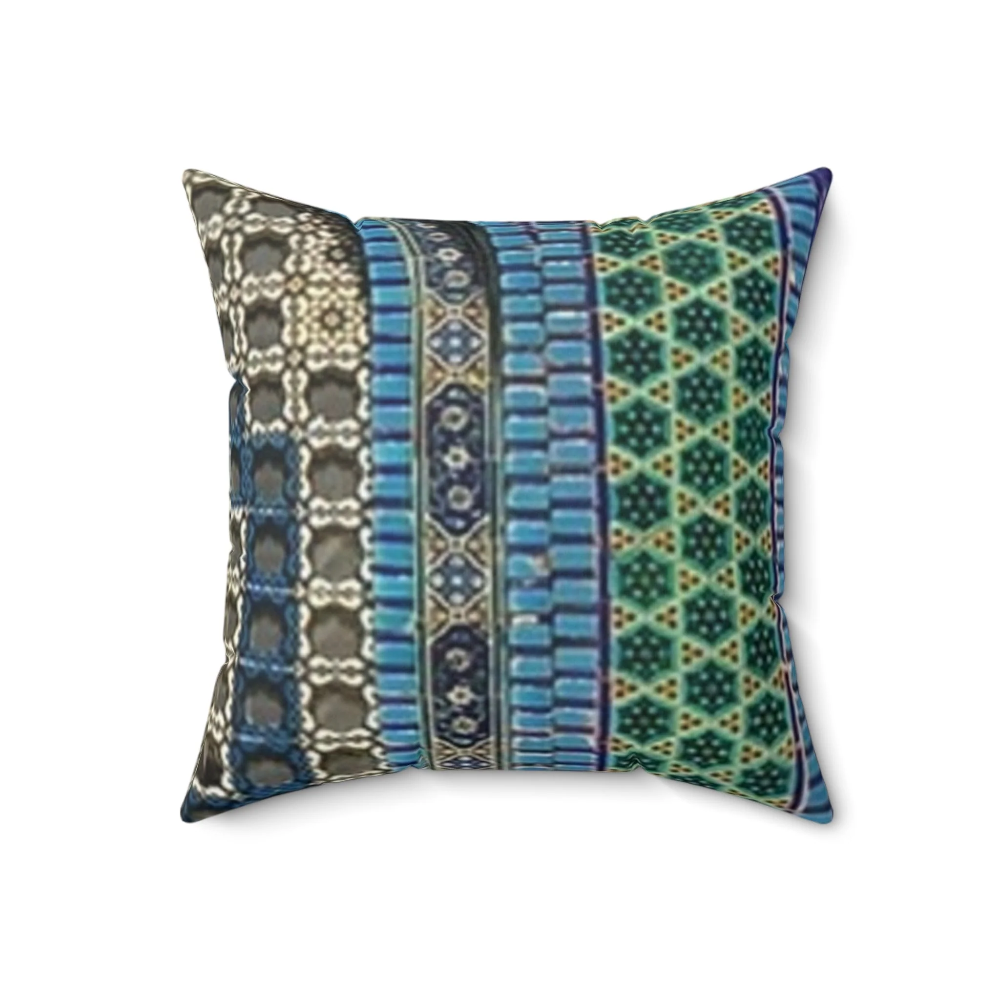 Aqsa Suede Square Pillow - Image 7