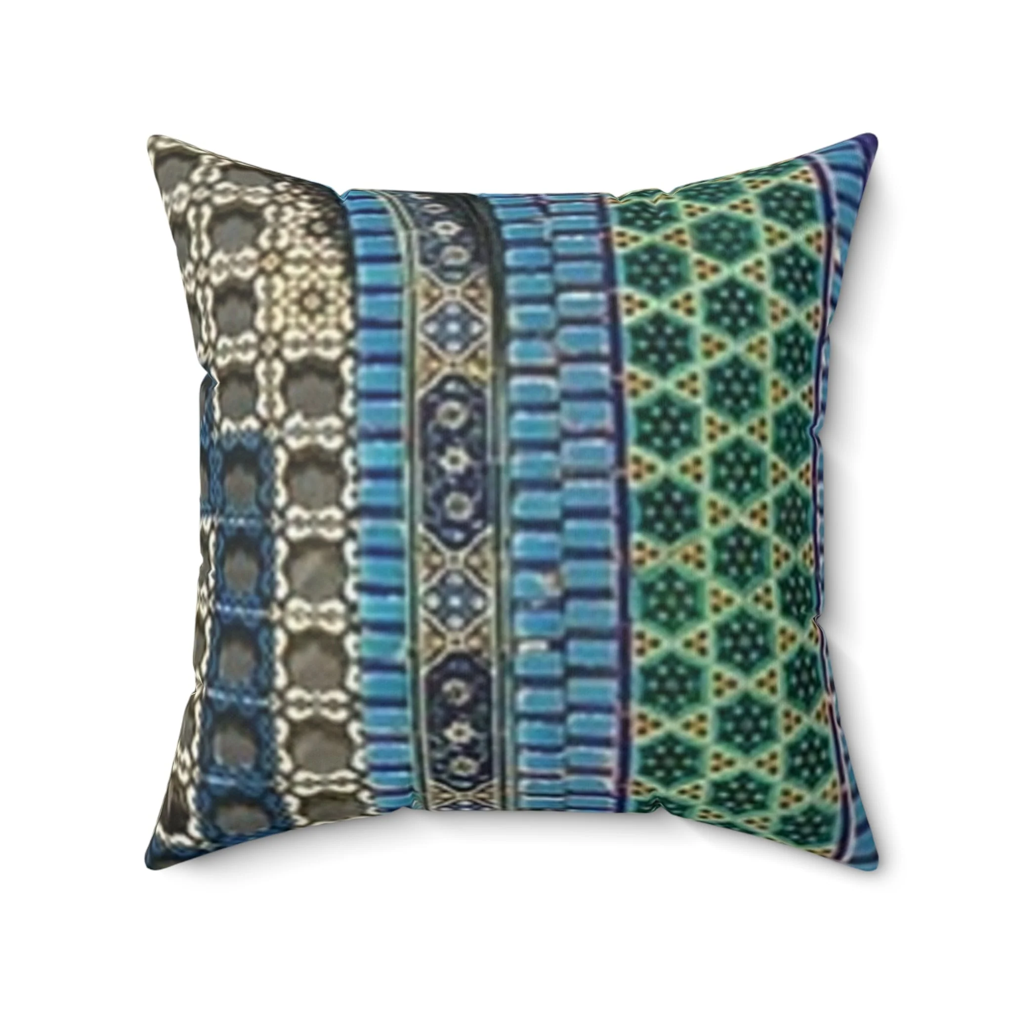 Aqsa Suede Square Pillow - Image 8
