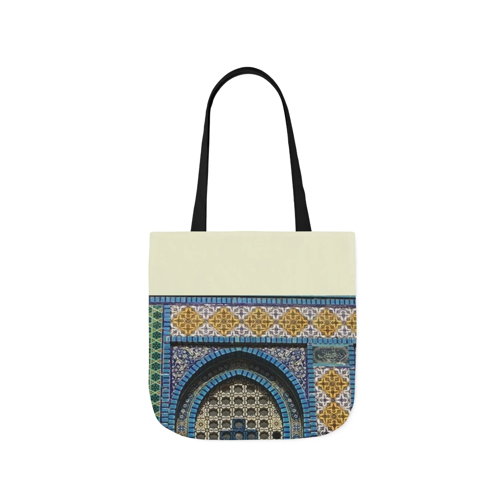 Aqsa Tote Bag, 3-Color Straps - Image 8