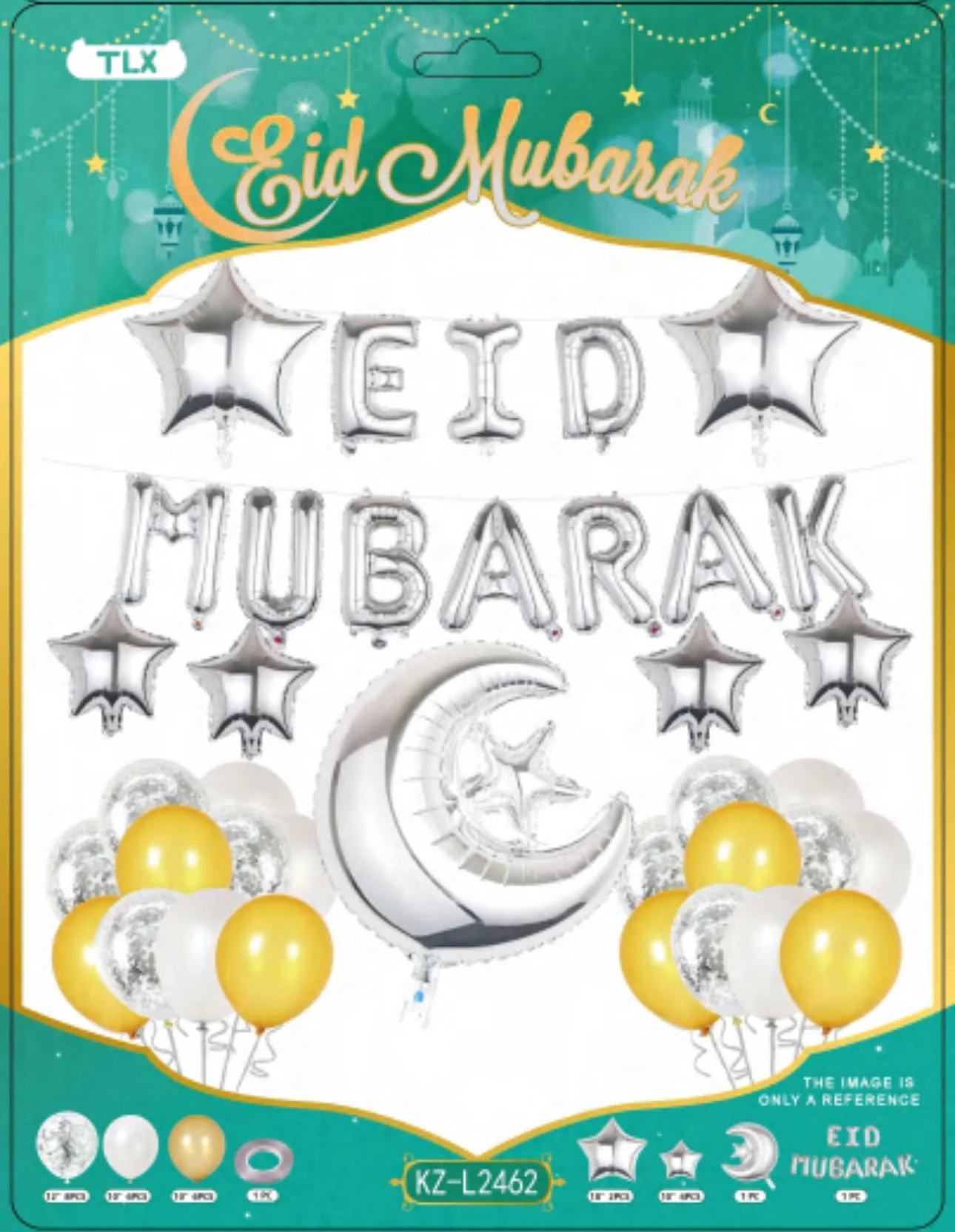 Eid Mubarak - Balloon Party Sets - Image 2