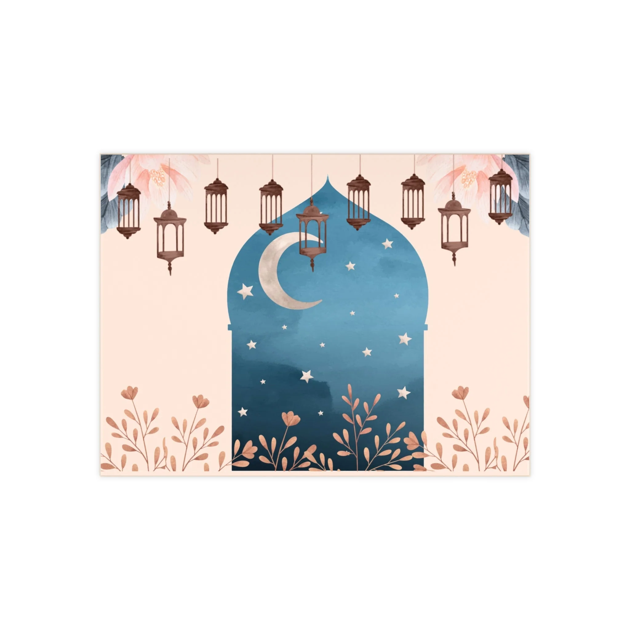 Ceramic Tile — Ramadan Moon & Lantern Decorative Keepsake - Image 2