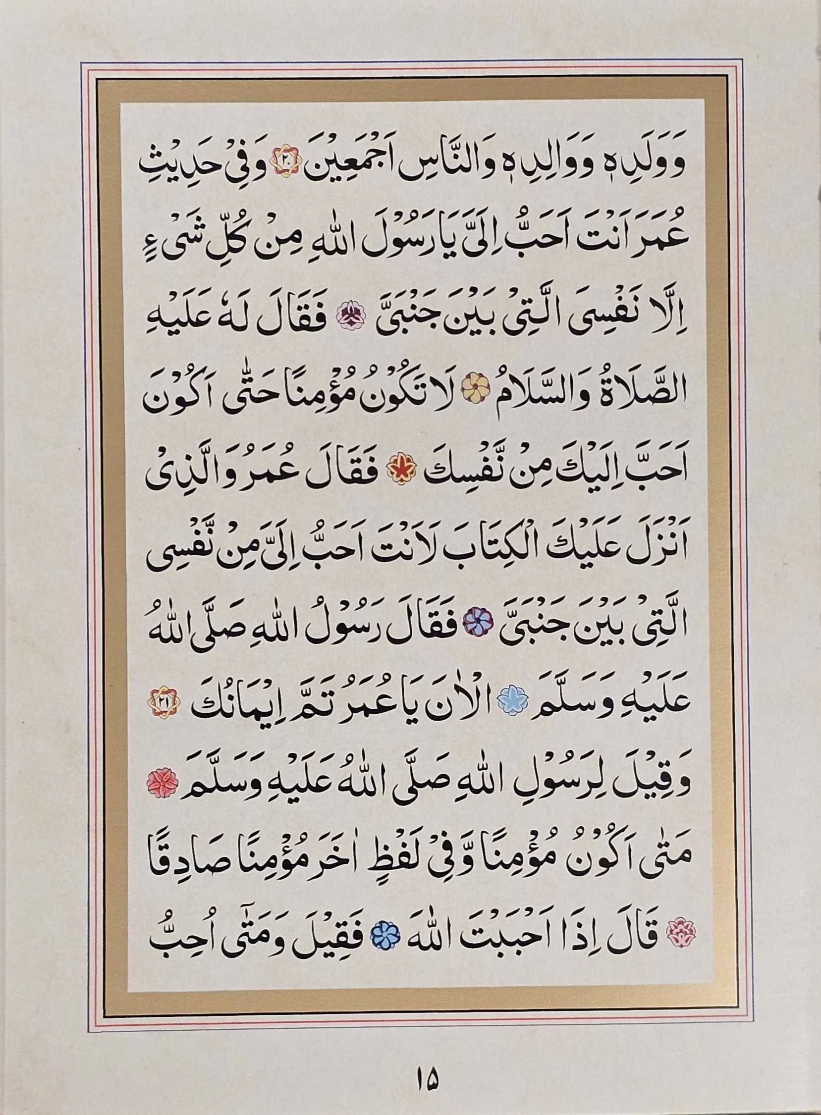 Dalail al Khayrat- Compact Edition (Mughlay Script): Arabic Only - Image 8