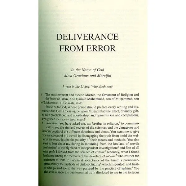 Deliverance from Error - Image 4
