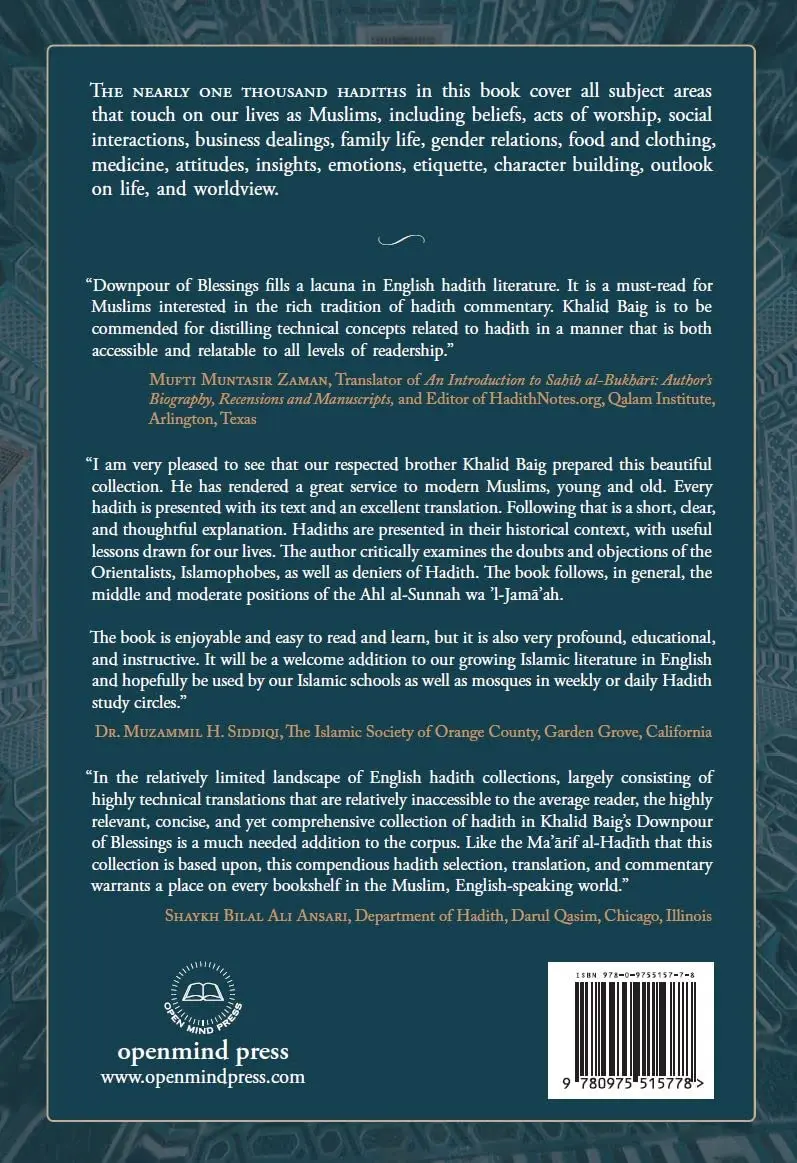 Downpour of Blessings: A Comprehensive Collection of Hadith for Every Muslim (2 Volumes) - Image 2