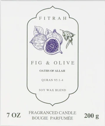 Fitrah Fig and Olive - Oaths of Allah (Candle) - Image 3