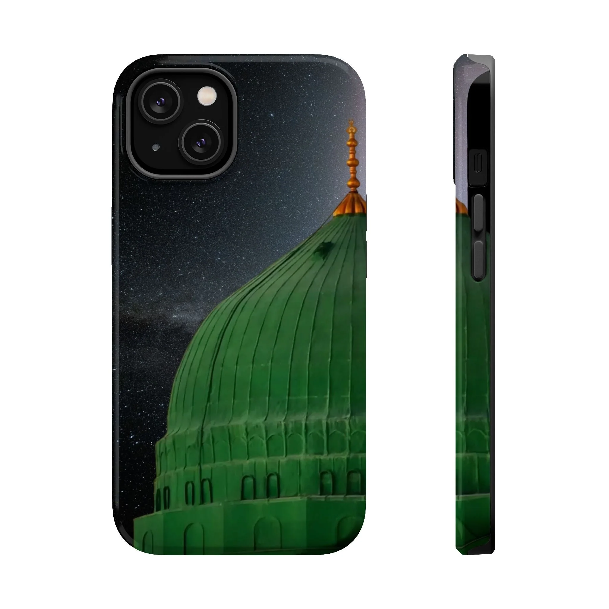 Green Dome  Design Iphone Magnetic Tough Cases - Image 3