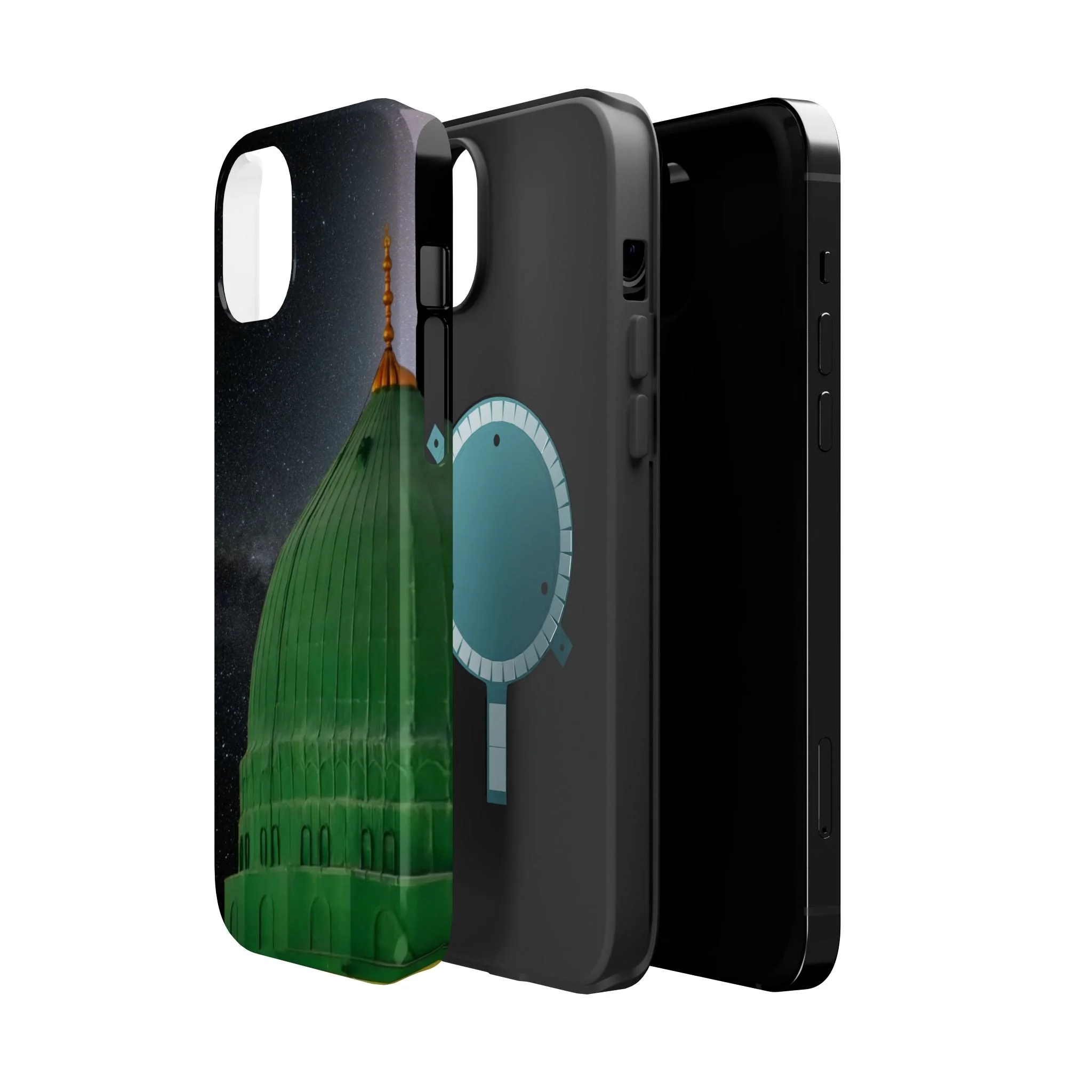 Green Dome  Design Iphone Magnetic Tough Cases - Image 34