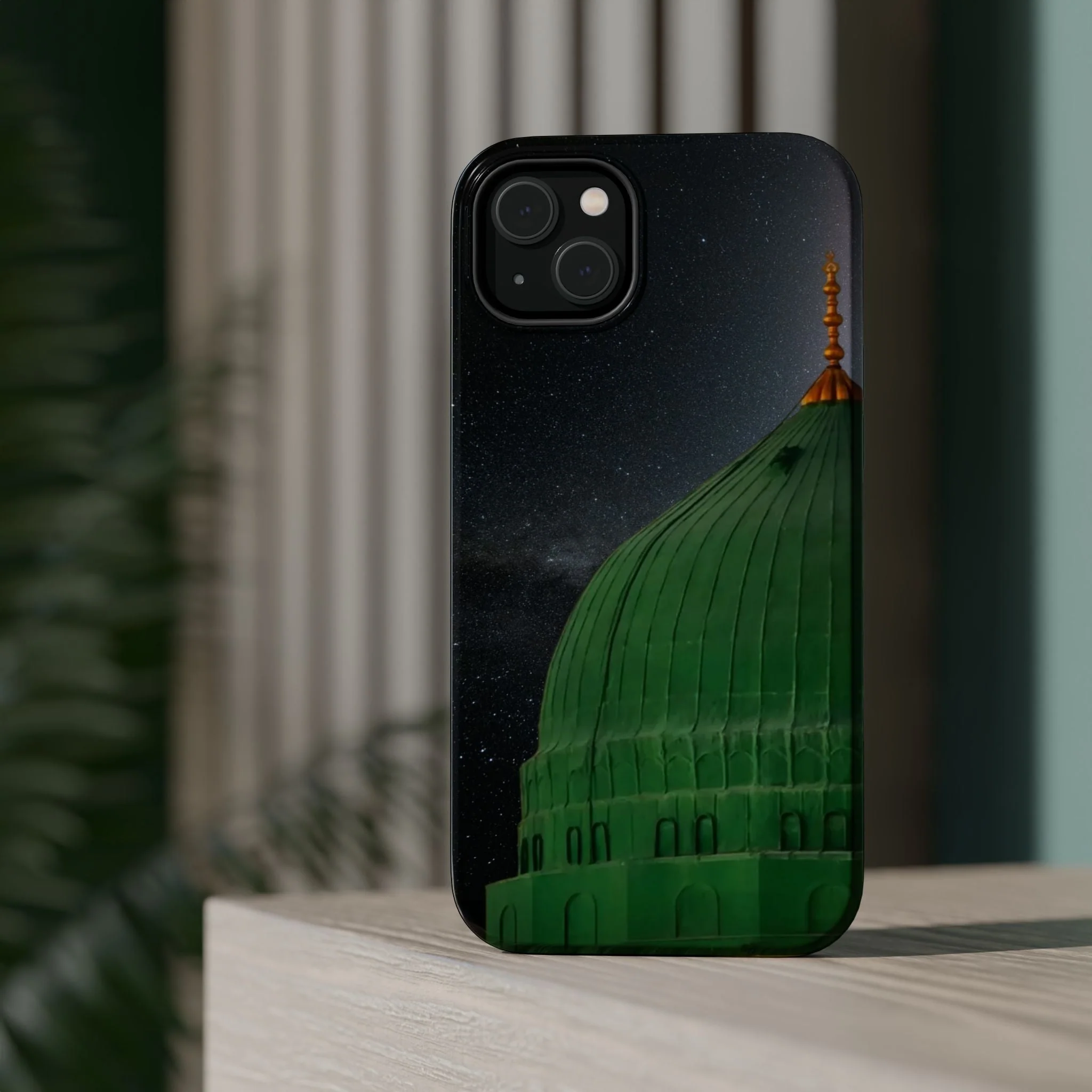 Green Dome  Design Iphone Magnetic Tough Cases - Image 36