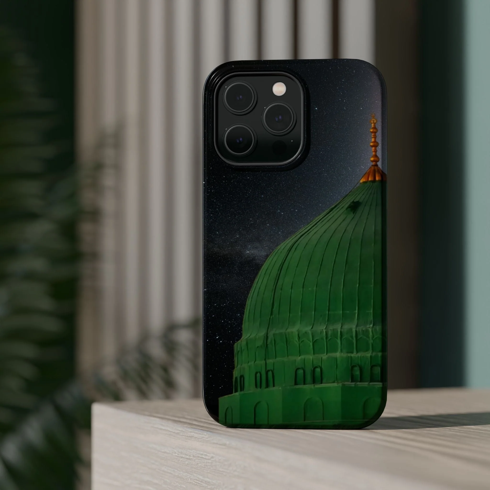 Green Dome  Design Iphone Magnetic Tough Cases - Image 39