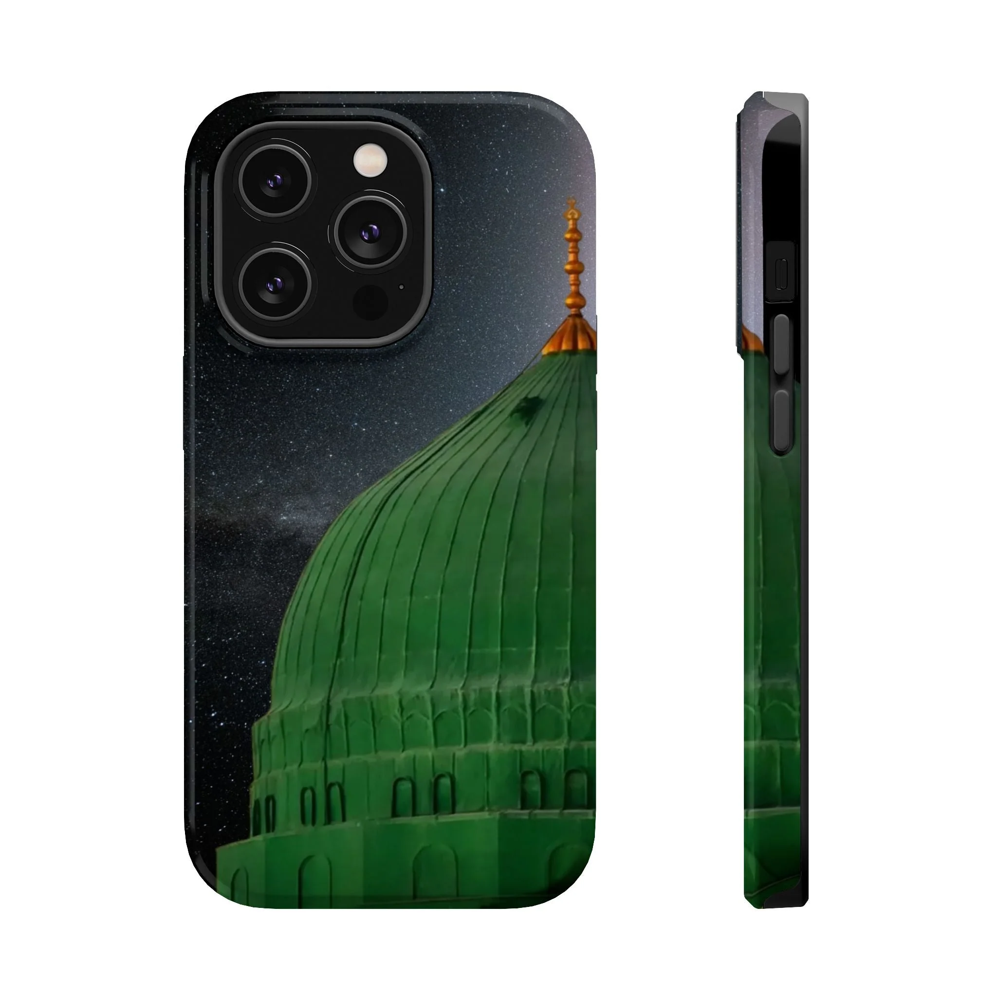 Green Dome  Design Iphone Magnetic Tough Cases - Image 4