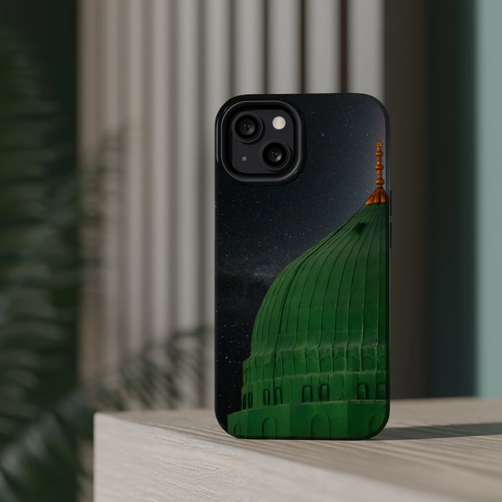 Green Dome  Design Iphone Magnetic Tough Cases - Image 42