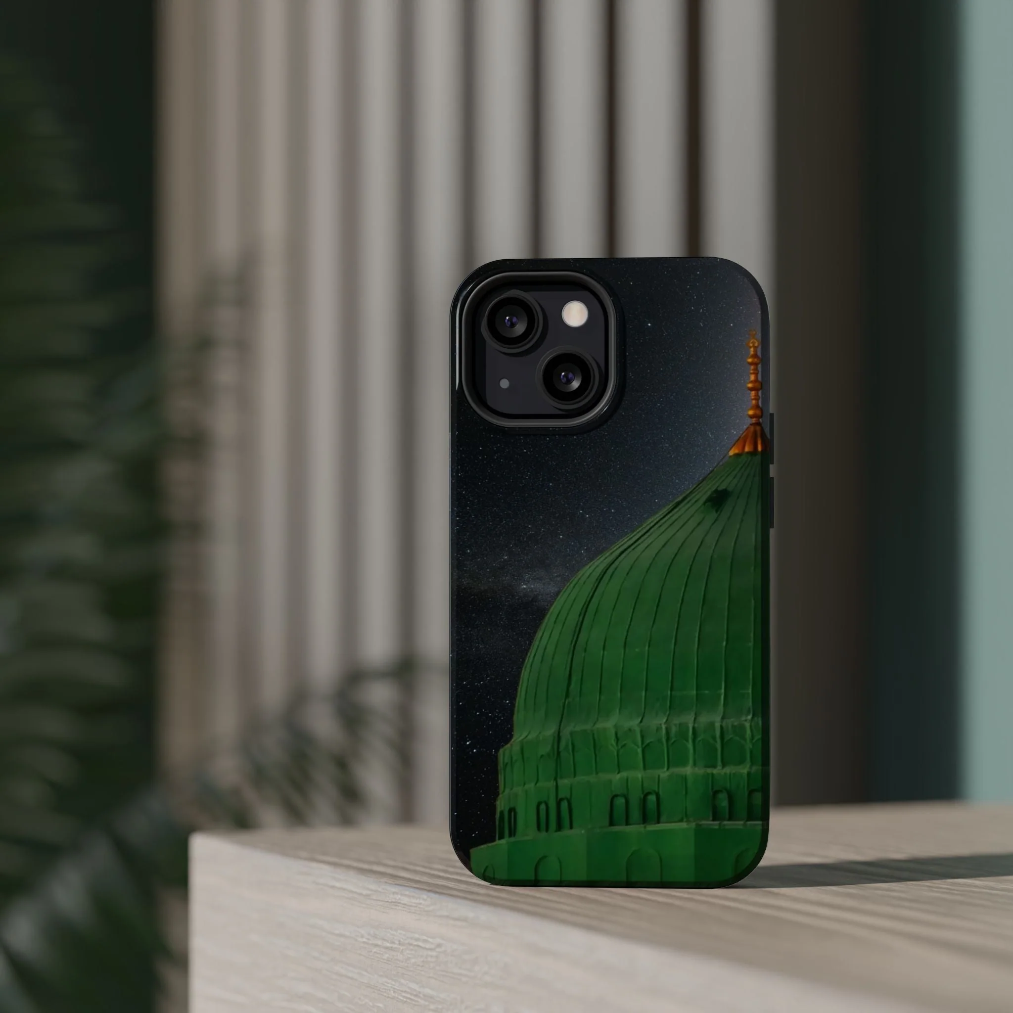 Green Dome  Design Iphone Magnetic Tough Cases - Image 45