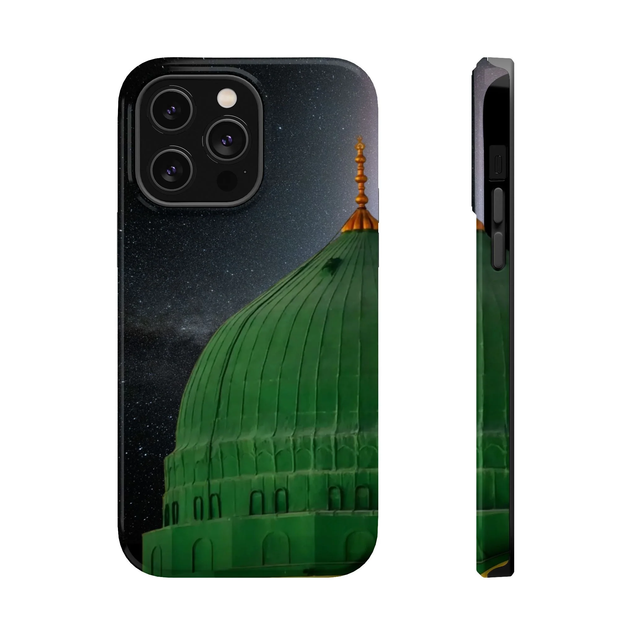 Green Dome  Design Iphone Magnetic Tough Cases - Image 6