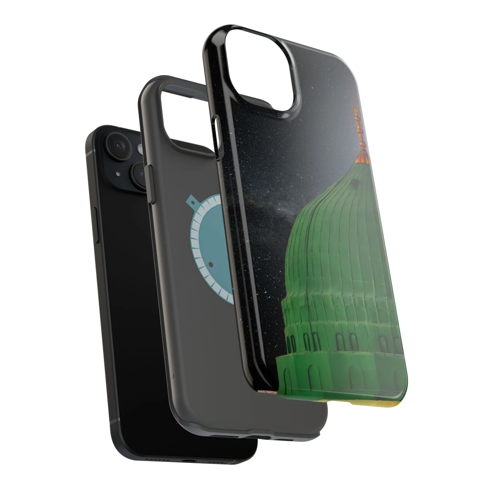 Green Dome  Design Iphone Magnetic Tough Cases - Image 60