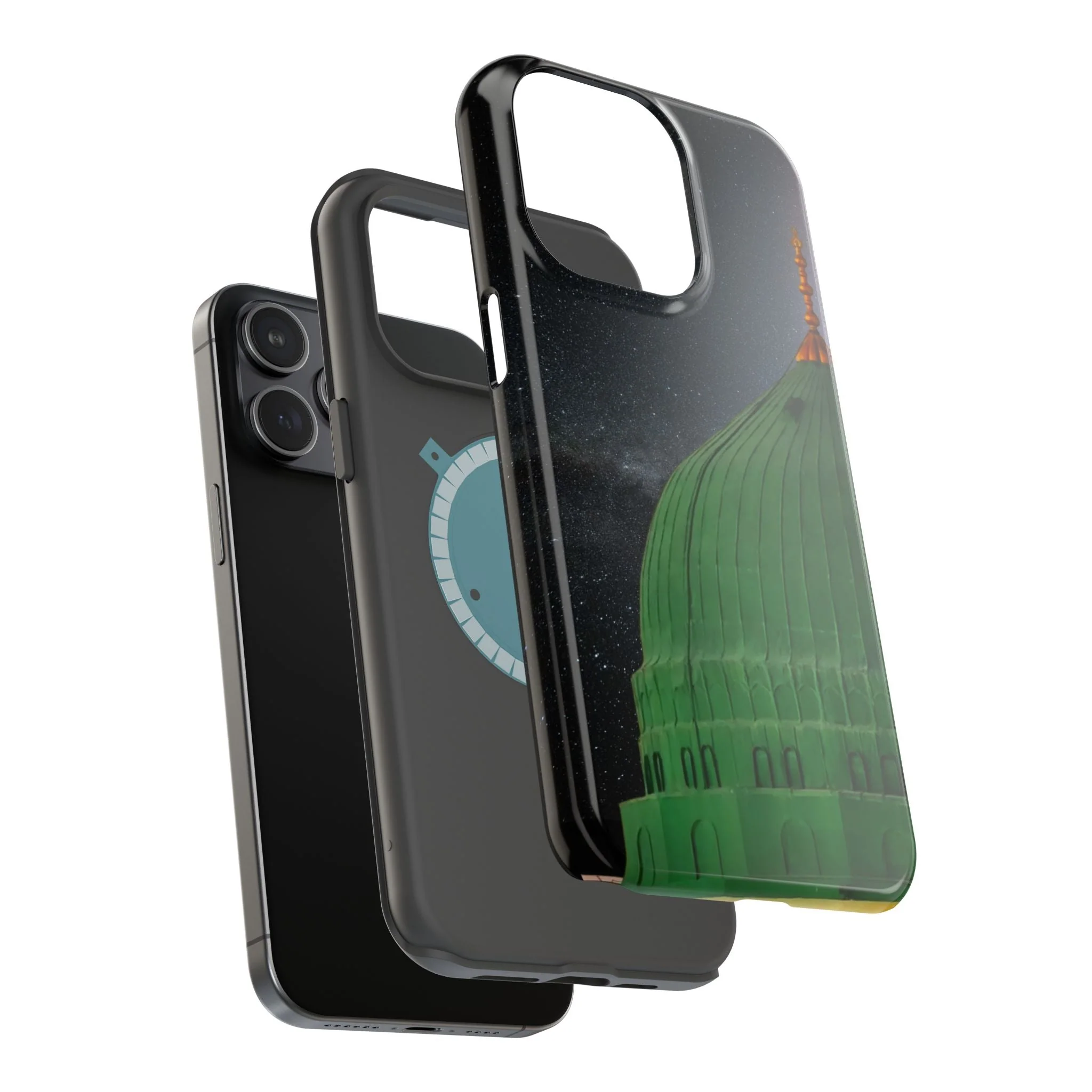 Green Dome  Design Iphone Magnetic Tough Cases - Image 63