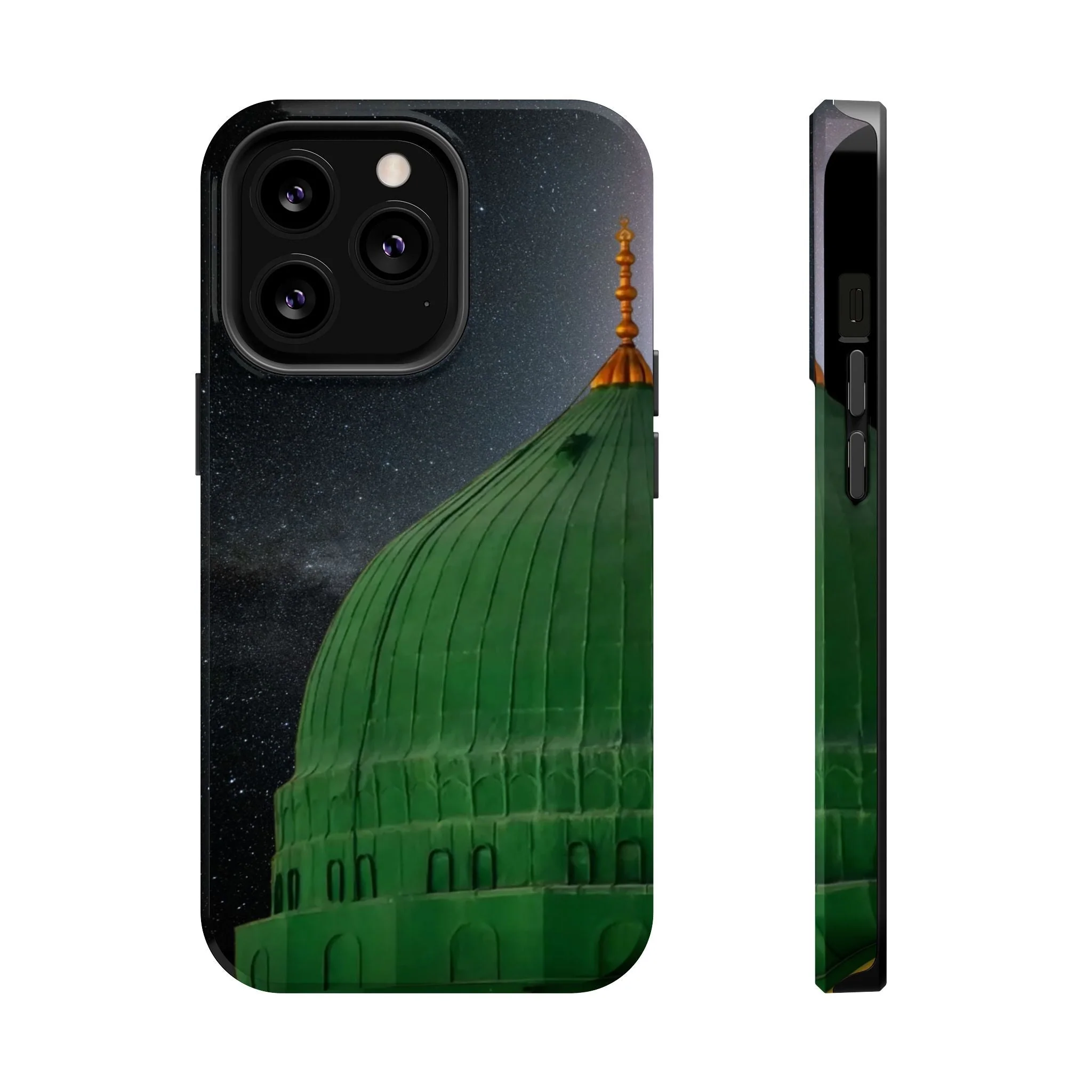 Green Dome  Design Iphone Magnetic Tough Cases - Image 9