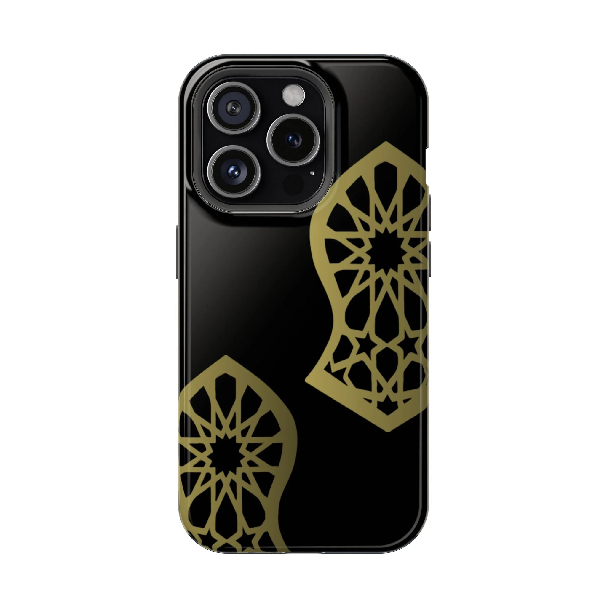 Grey and Gold Sandala Design Iphone Magnetic Tough Cases - Image 12