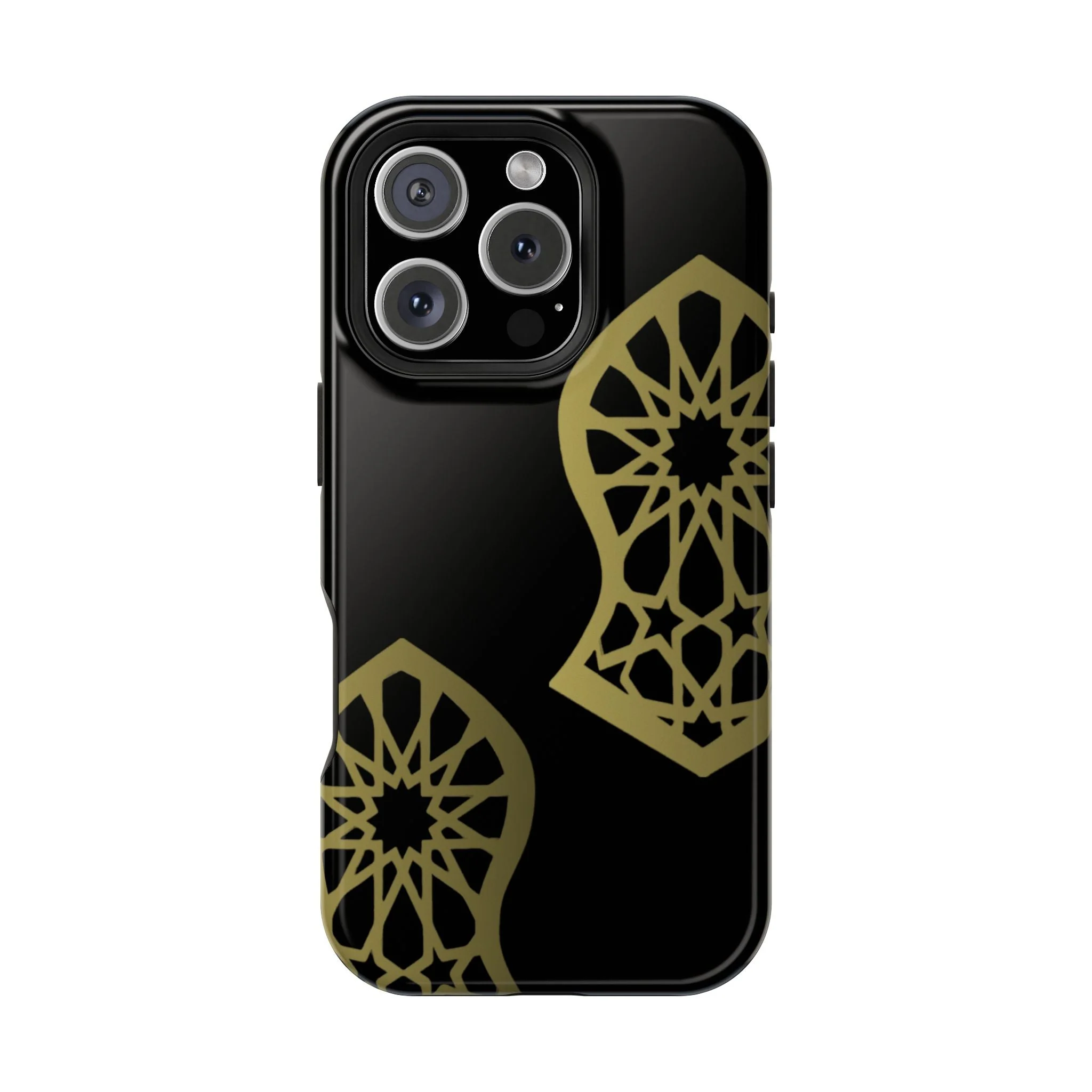 Grey and Gold Sandala Design Iphone Magnetic Tough Cases - Image 17