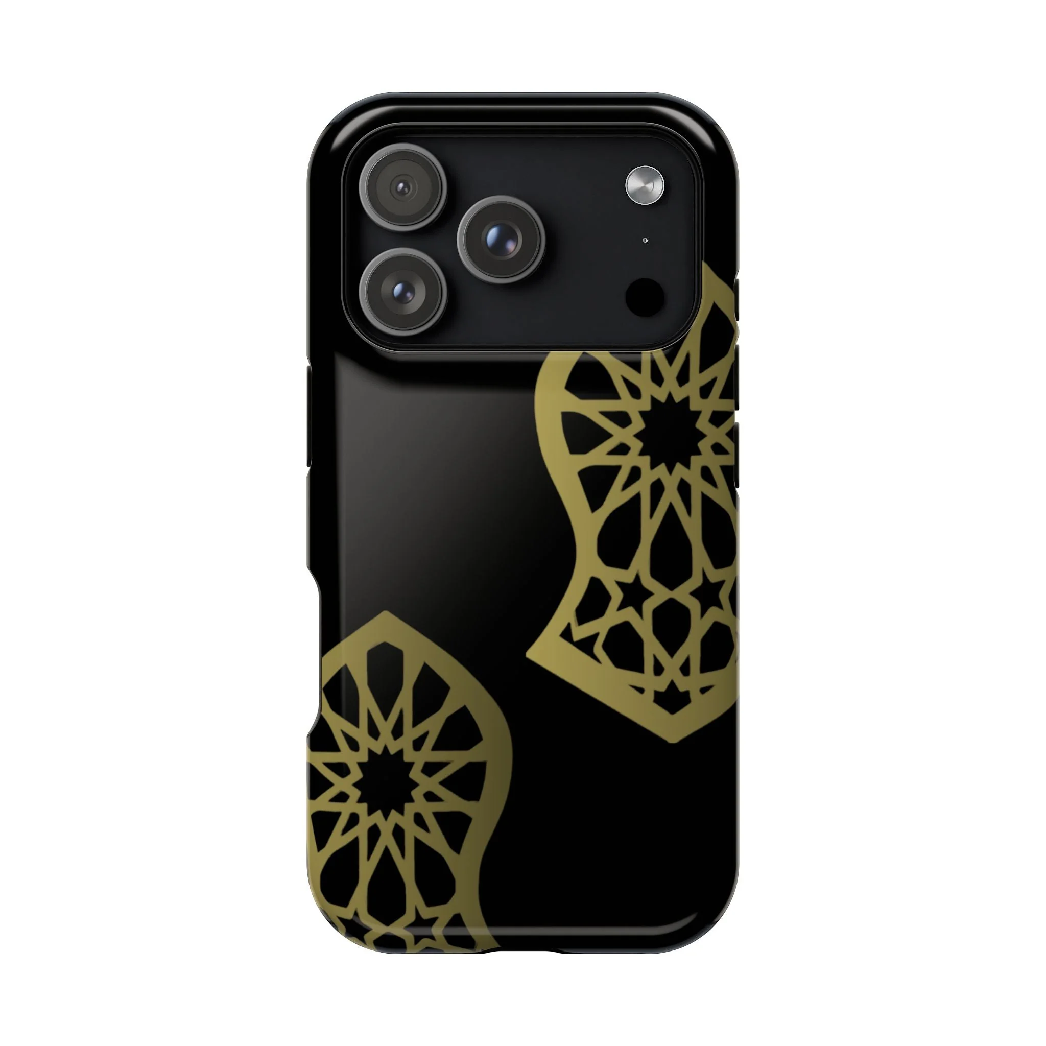 Grey and Gold Sandala Design Iphone Magnetic Tough Cases - Image 22