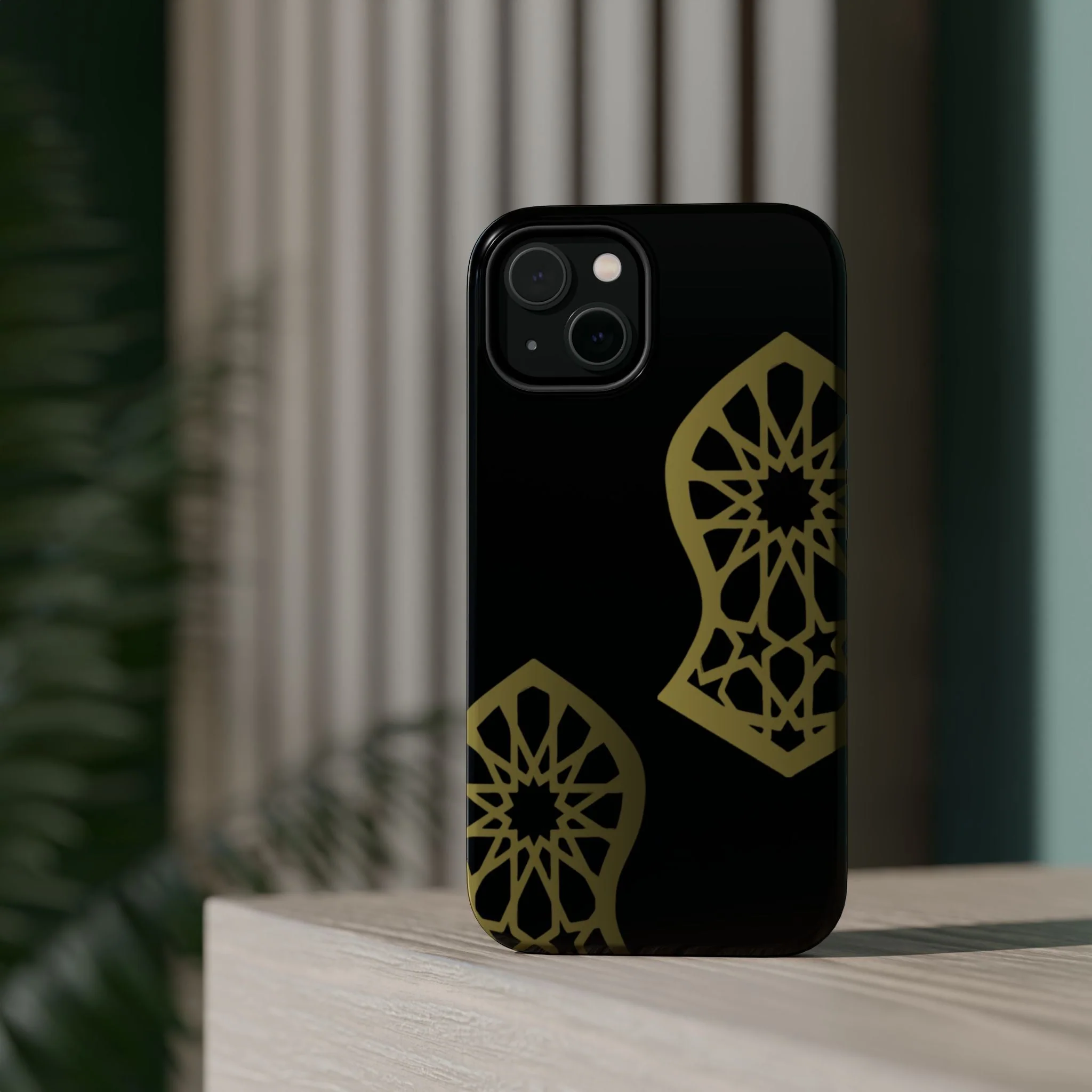 Grey and Gold Sandala Design Iphone Magnetic Tough Cases - Image 30