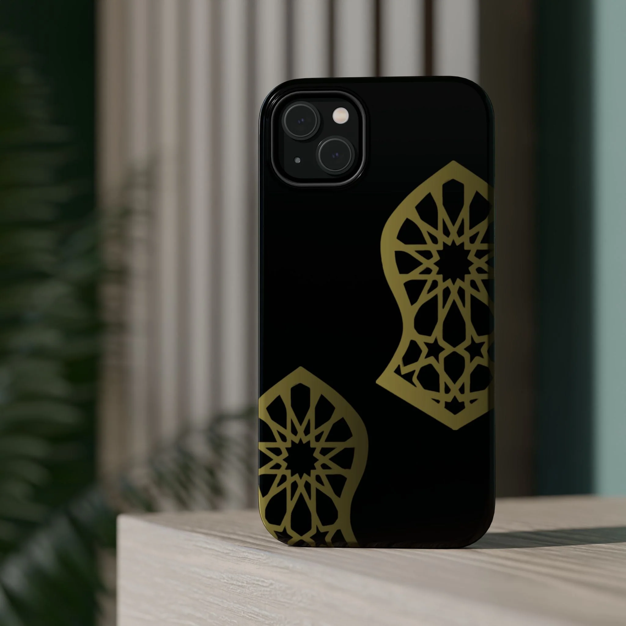 Grey and Gold Sandala Design Iphone Magnetic Tough Cases - Image 36
