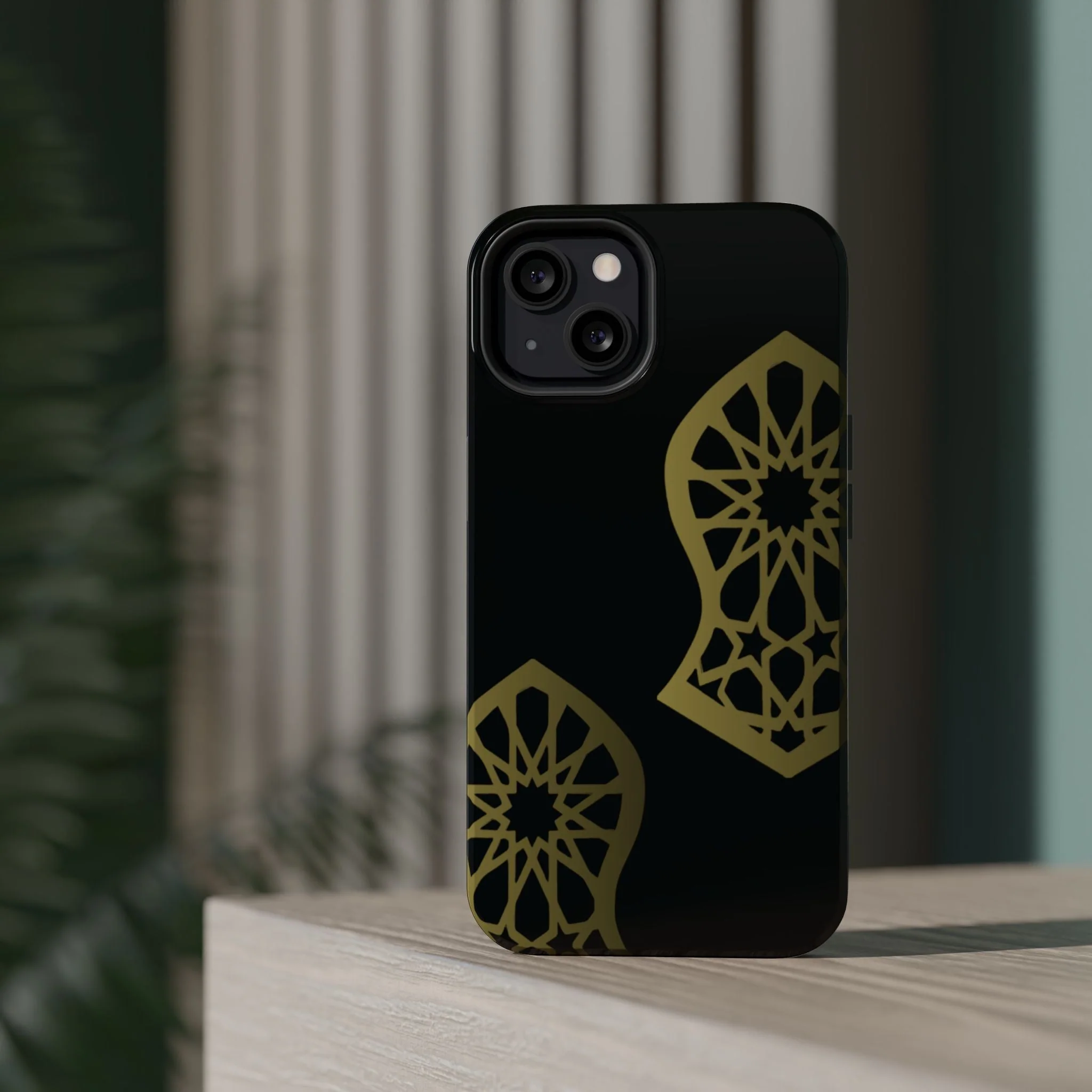 Grey and Gold Sandala Design Iphone Magnetic Tough Cases - Image 42