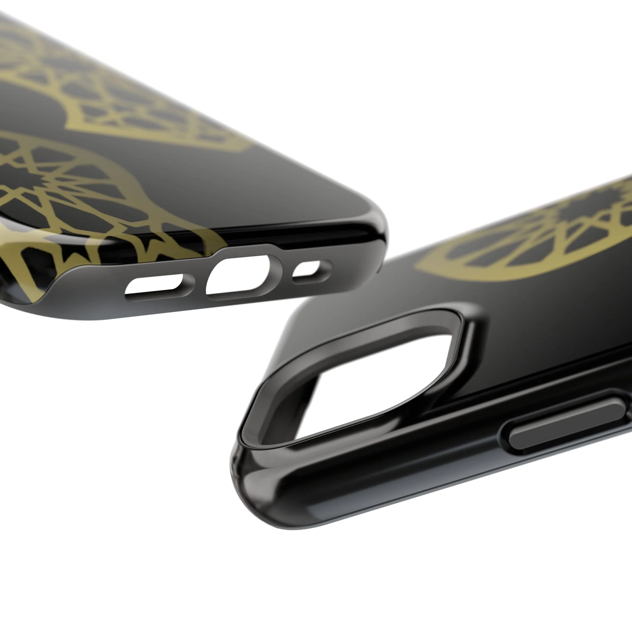 Grey and Gold Sandala Design Iphone Magnetic Tough Cases - Image 53