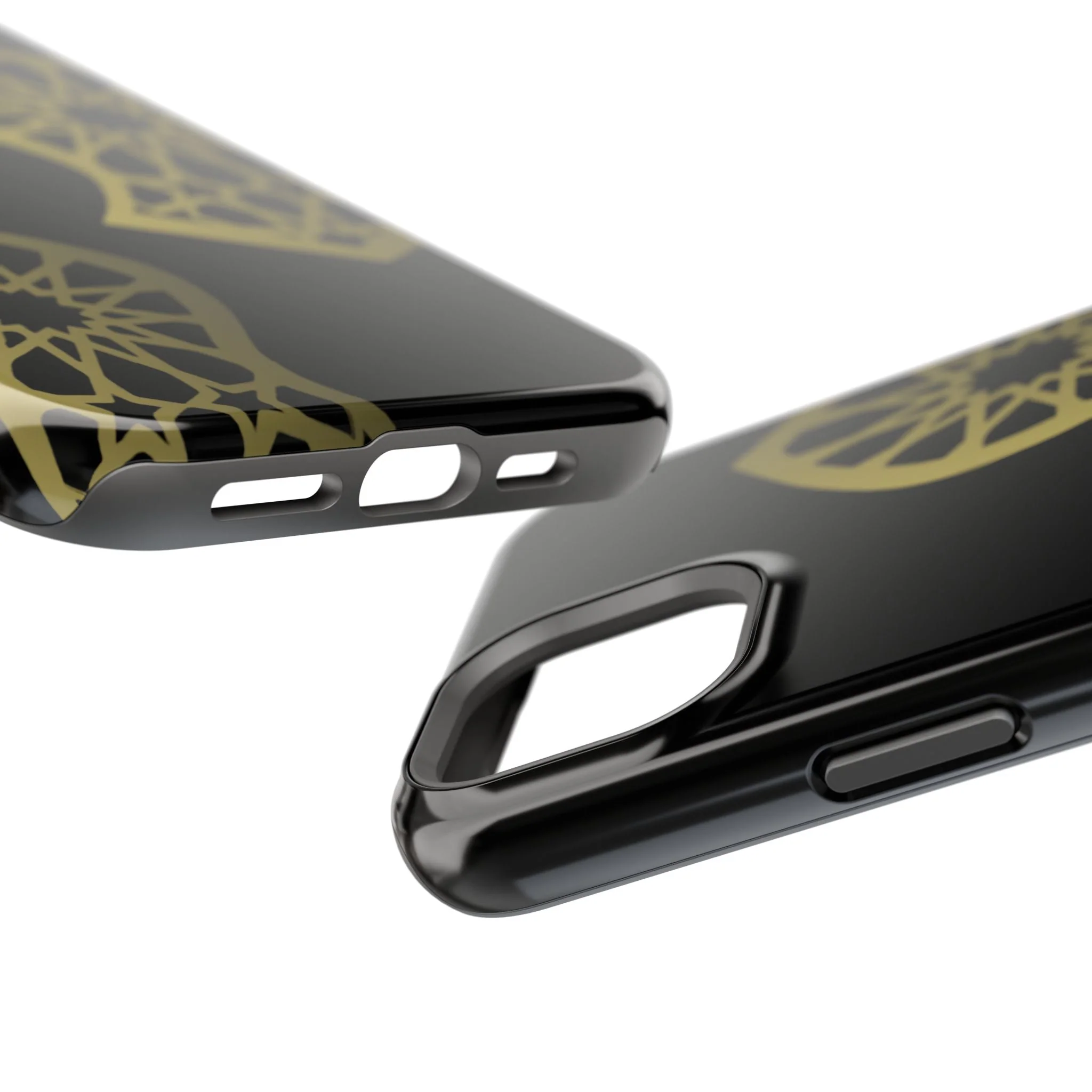 Grey and Gold Sandala Design Iphone Magnetic Tough Cases - Image 59