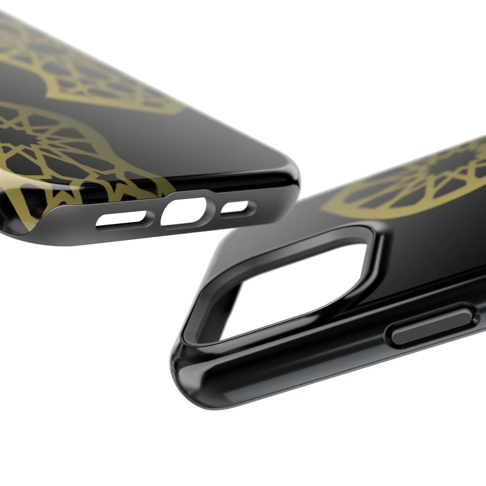 Grey and Gold Sandala Design Iphone Magnetic Tough Cases - Image 62