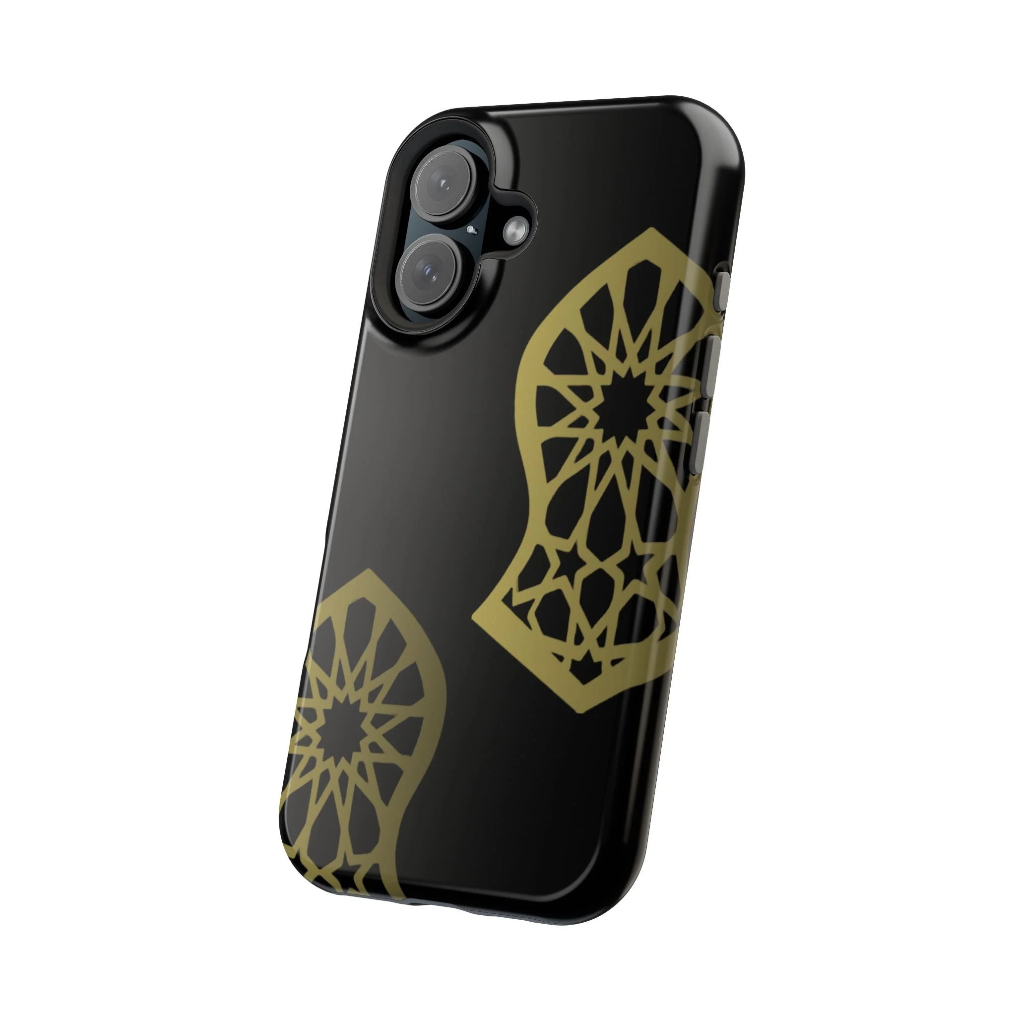 Grey and Gold Sandala Design Iphone Magnetic Tough Cases - Image 64